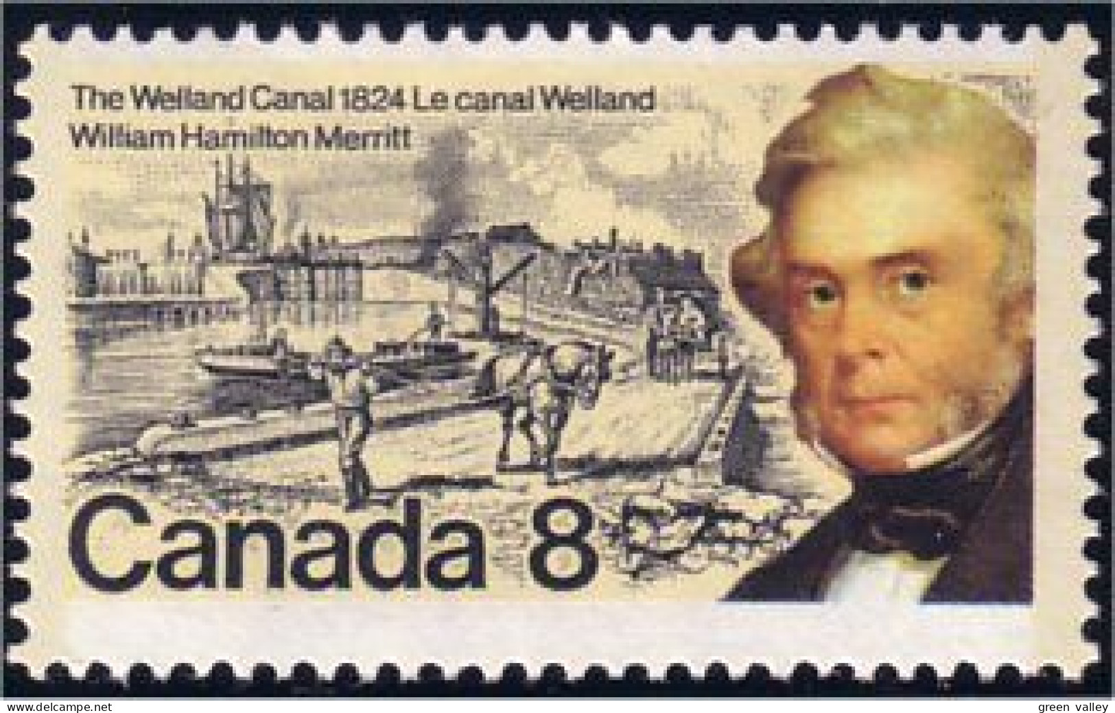 (C06-55c) Canada Welland Canal Horse Cheval MNH ** Neuf SC - Caballos