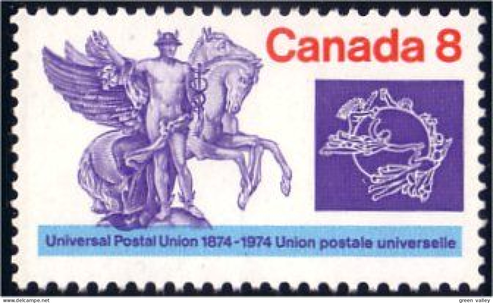 (C06-48a) Canada UPU 8c MNH ** Neuf SC - Neufs