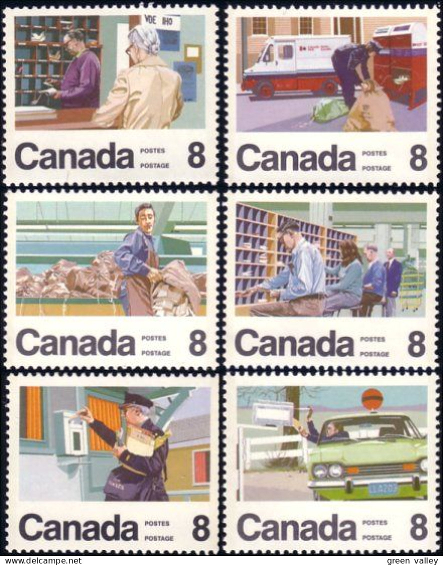 (C06-34-39a) Canada Letter Carrier Service Postal MNH ** Neuf SC - Ongebruikt