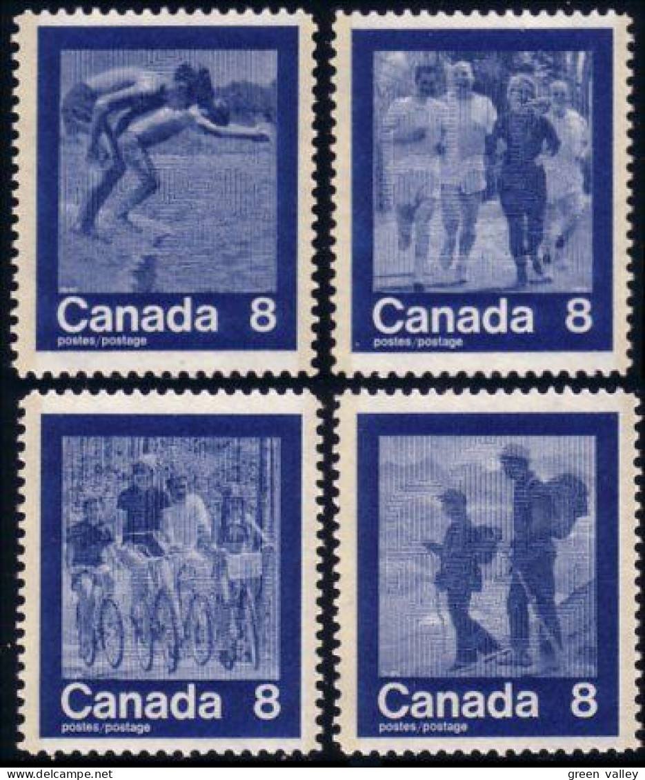 (C06-29-32a) Canada Keep Fit Summer Sports D'ete MNH ** Neuf SC - Neufs