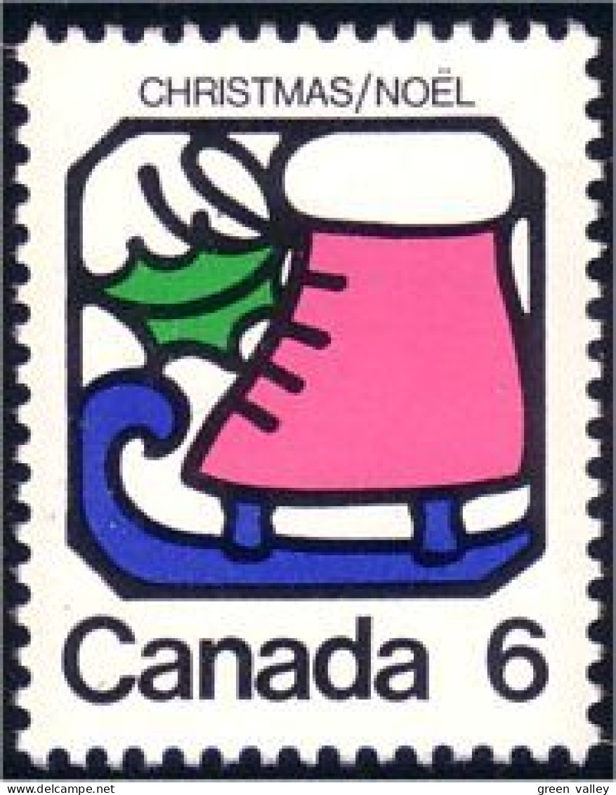 (C06-25a) Canada Noel Patin Christmas Ice Skate MNH ** Neuf SC - Nuovi