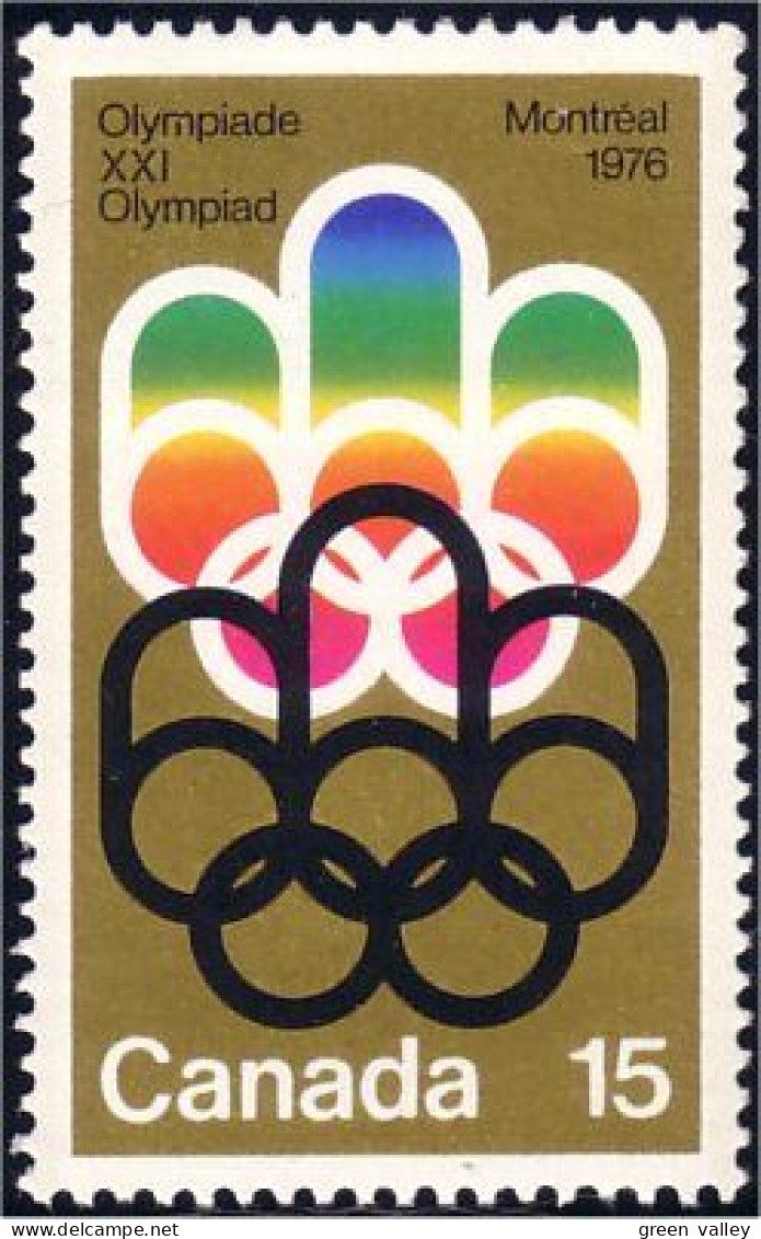 (C06-24b) Canada Olympiques Montreal MNH ** Neuf SC - Verano 1976: Montréal