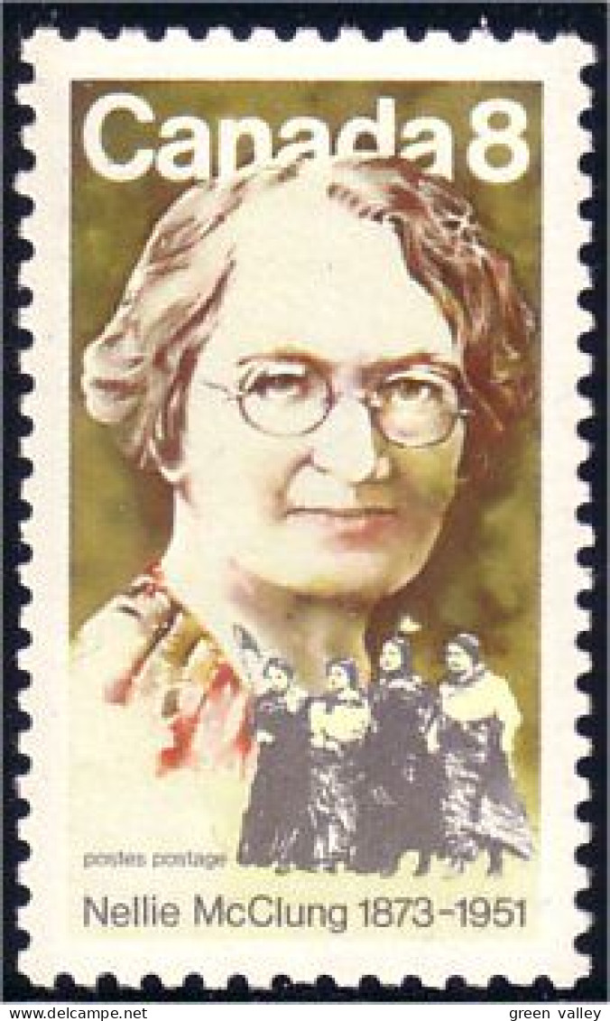 (C06-22) Canada Nellie McClung MNH ** Neuf SC - Unused Stamps