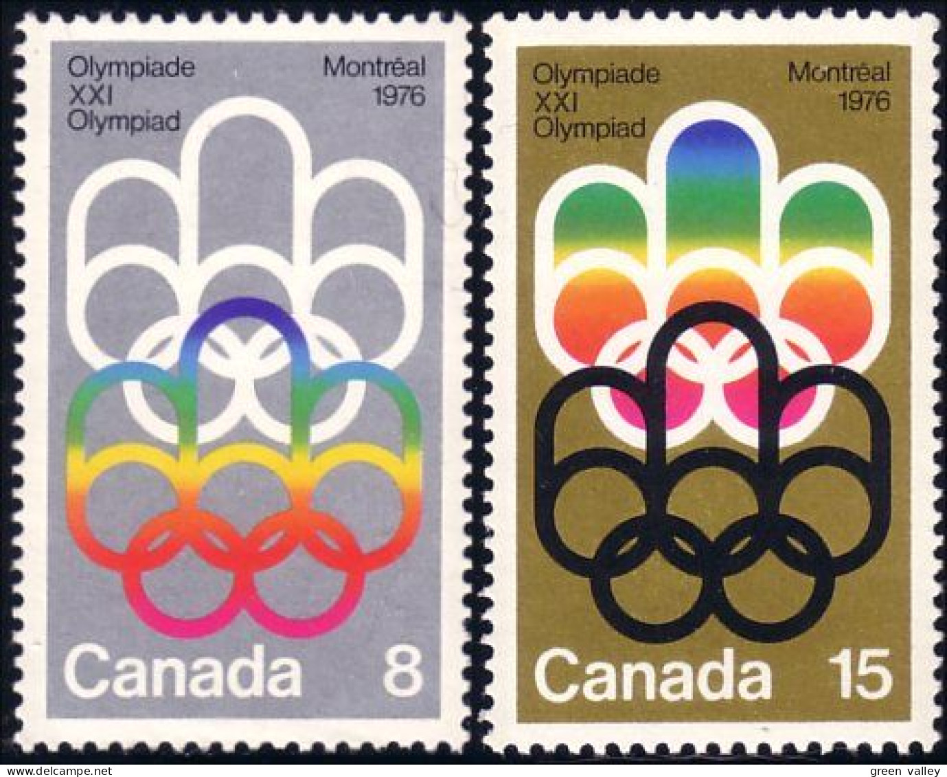 (C06-23-24a) Canada Olympiques Montreal MNH ** Neuf SC - Nuovi