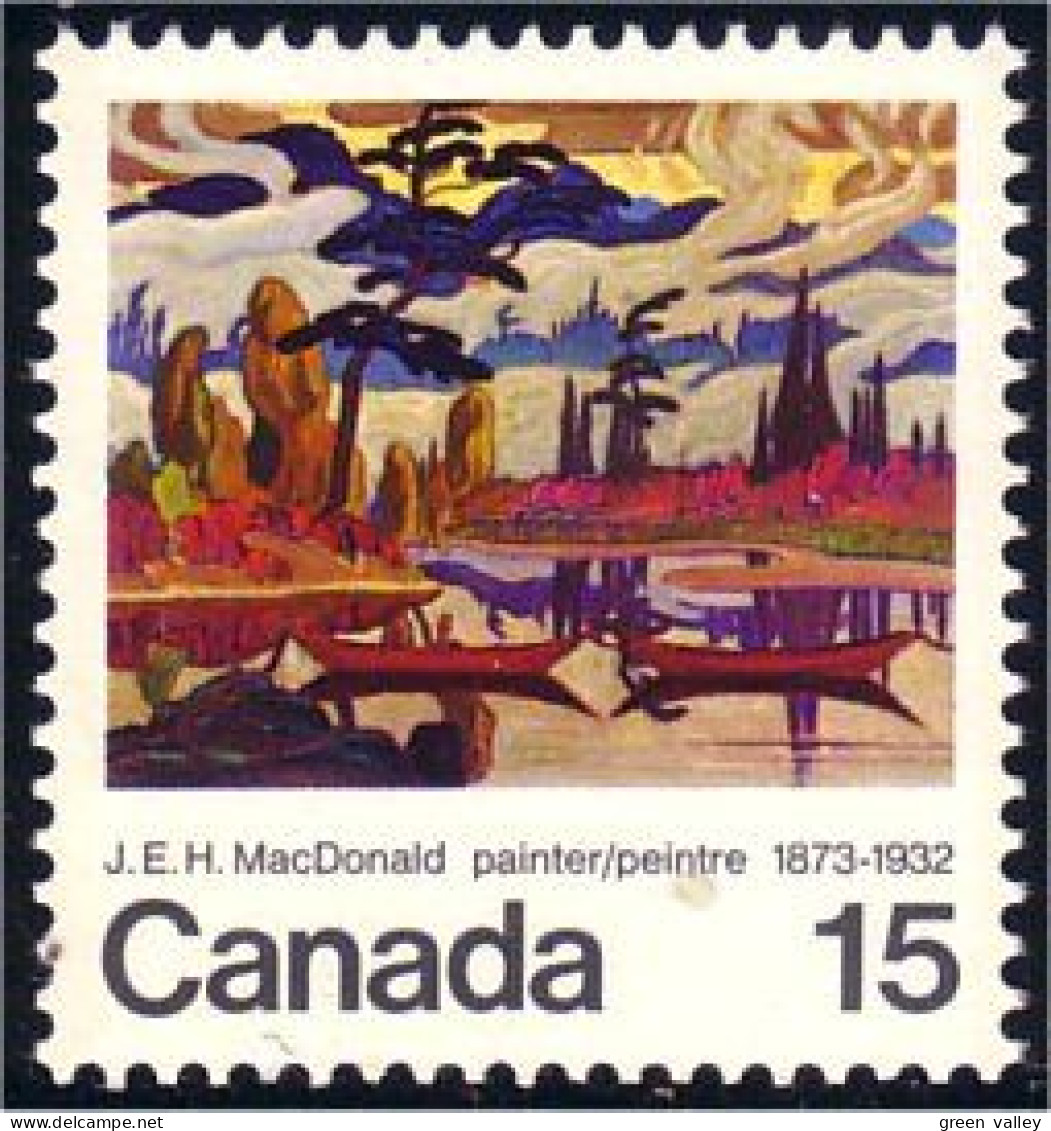 (C06-17b) Canada Tableau Brouillard Mist Painting MNH ** Neuf SC - Other & Unclassified