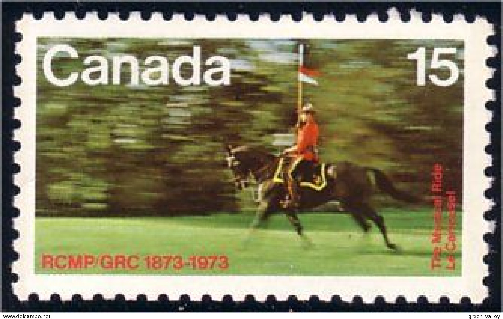 (C06-14c) Canada Police Cheval Horse MNH ** Neuf SC - Chevaux