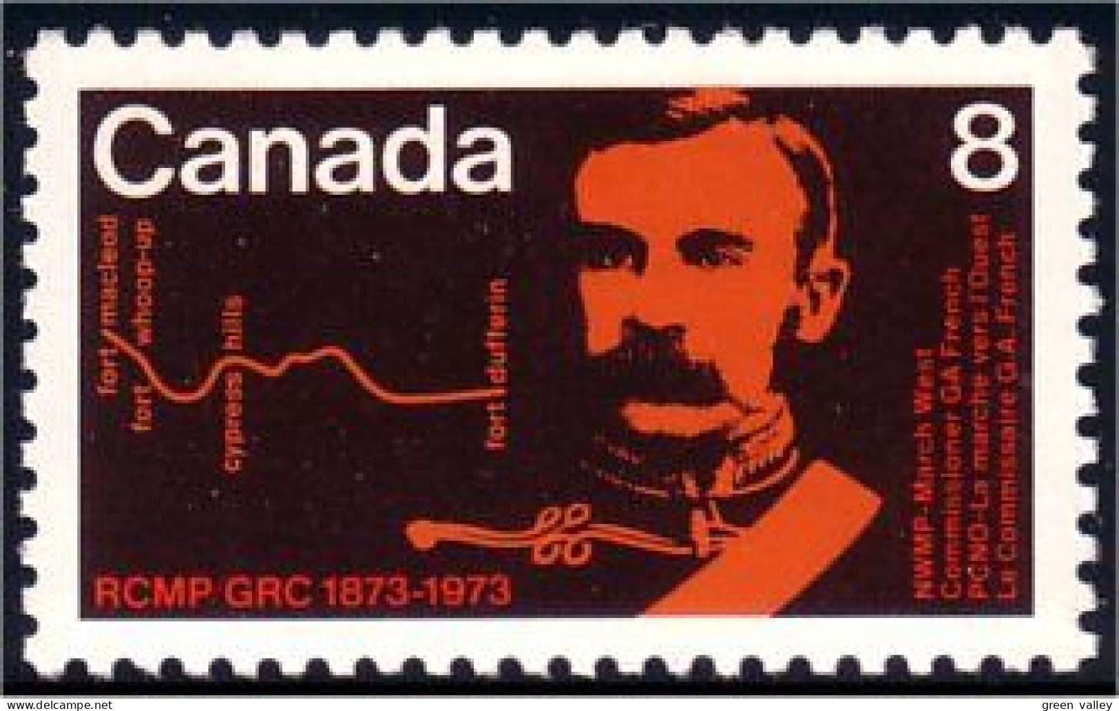 (C06-12c) Canada Carte Map MNH ** Neuf SC - Géographie