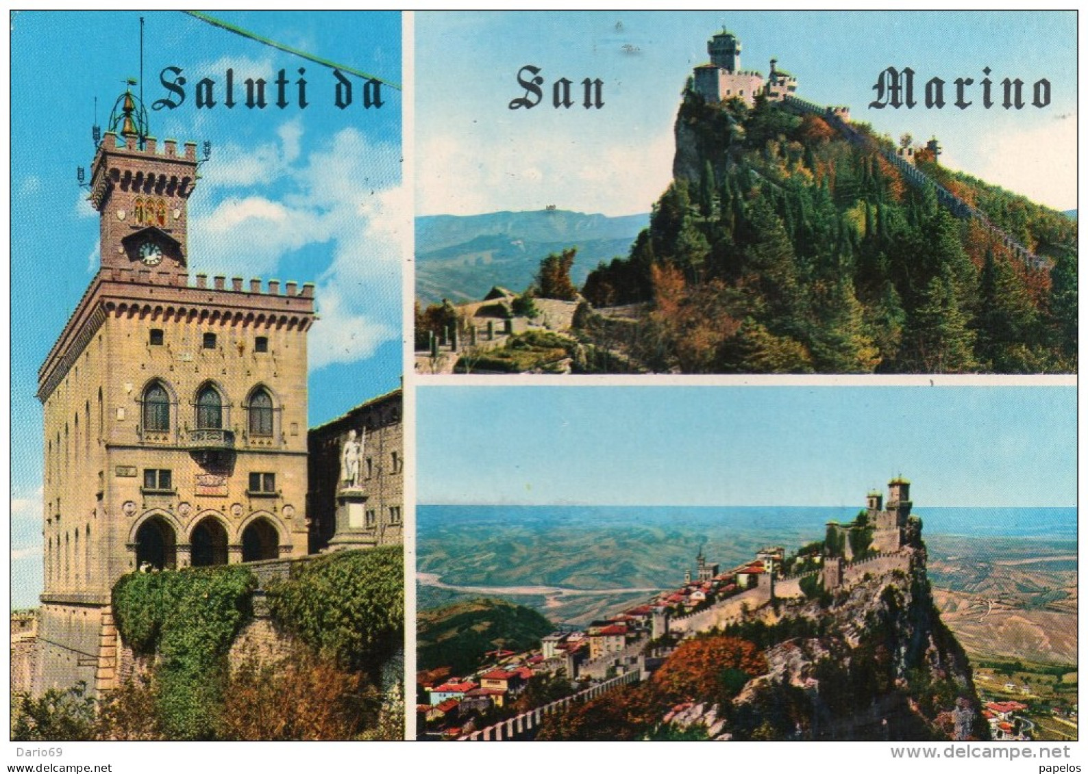 1979 CARTOLINA CON ANNULLO SAN MARINO - Storia Postale