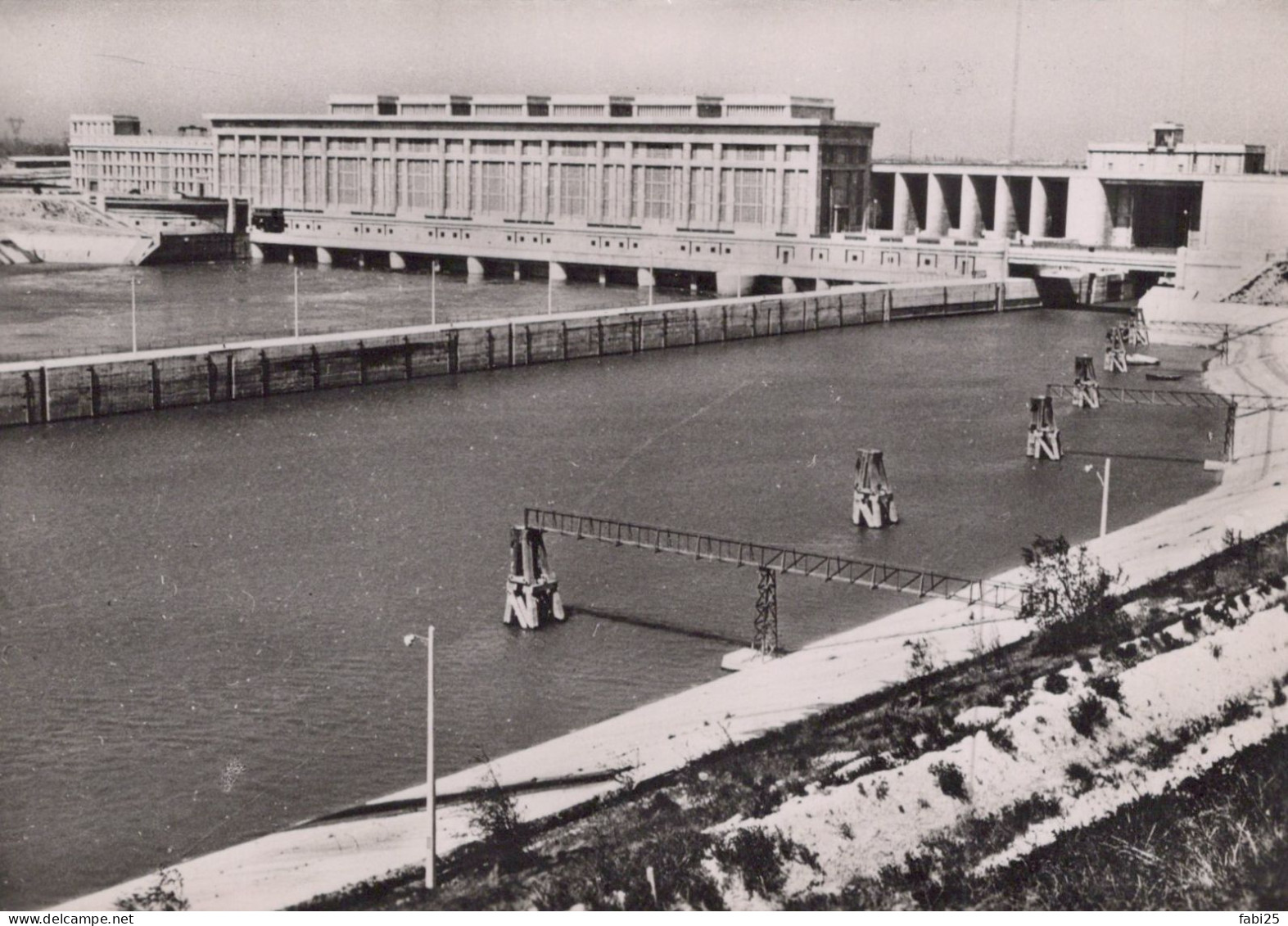 BARRAGE DE  DONZERE MONDRAGON L USINE ANDRE BLONDEL A BOLLENE - Otros & Sin Clasificación