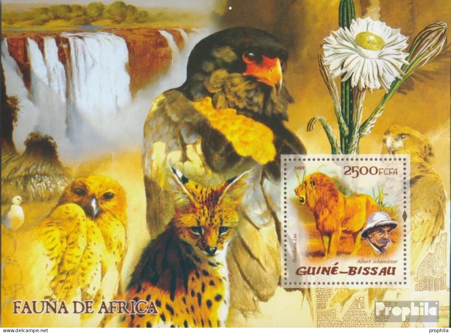 Guinea-Bissau Block 471 (kompl. Ausgabe) Postfrisch 2005 Fauna Afrikas - Guinea-Bissau