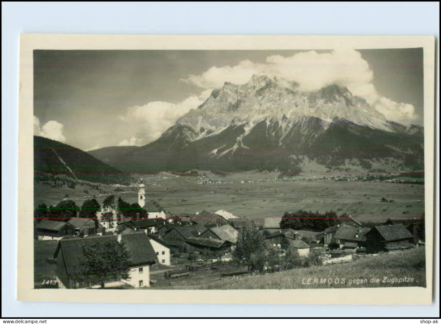 M980/ Lermoos Tirol Foto AK Ca.1925 - Other & Unclassified