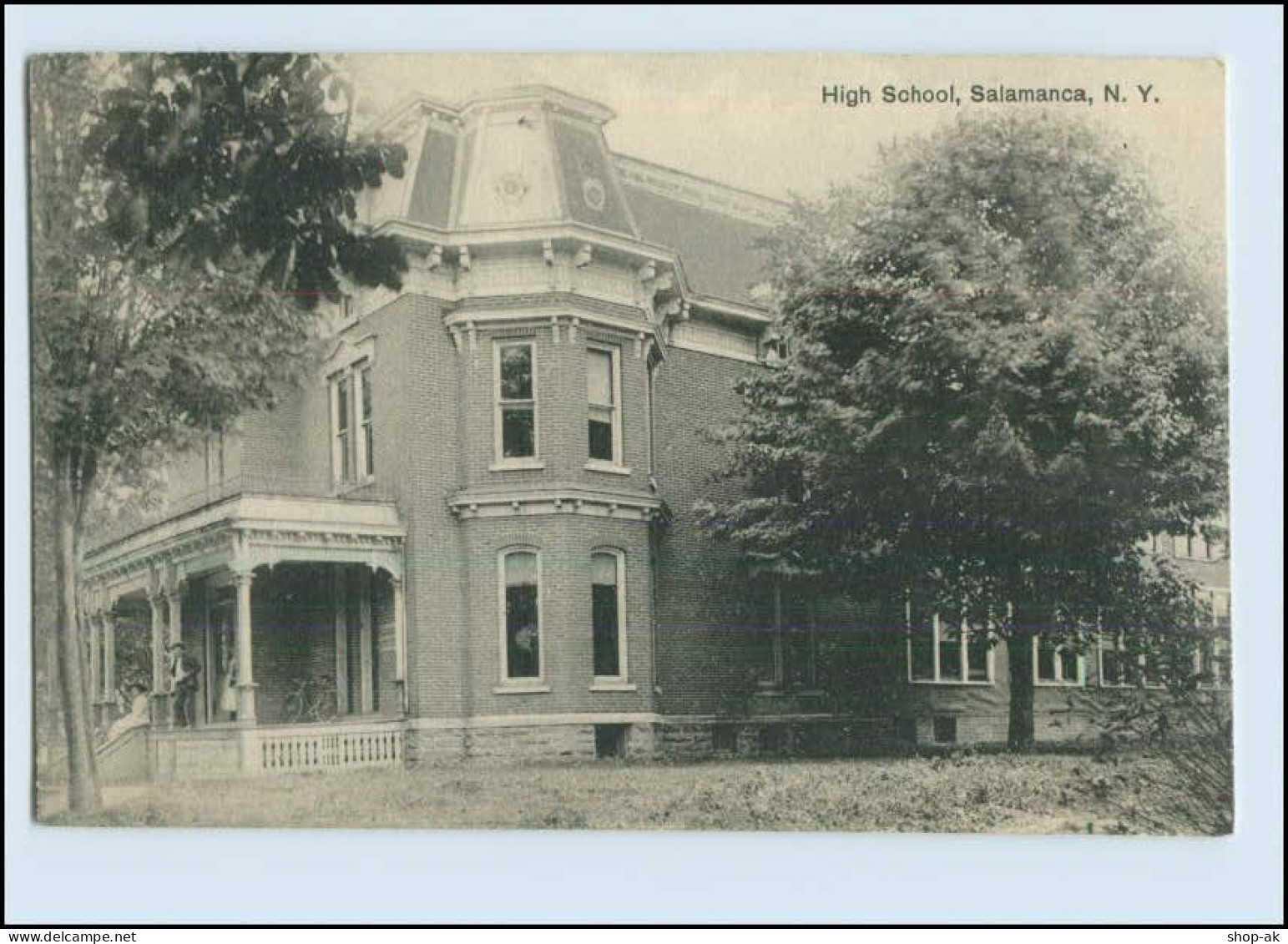 W8B10/ Salamanca N.Y. High School   USA AK Ca.1910 - Other & Unclassified
