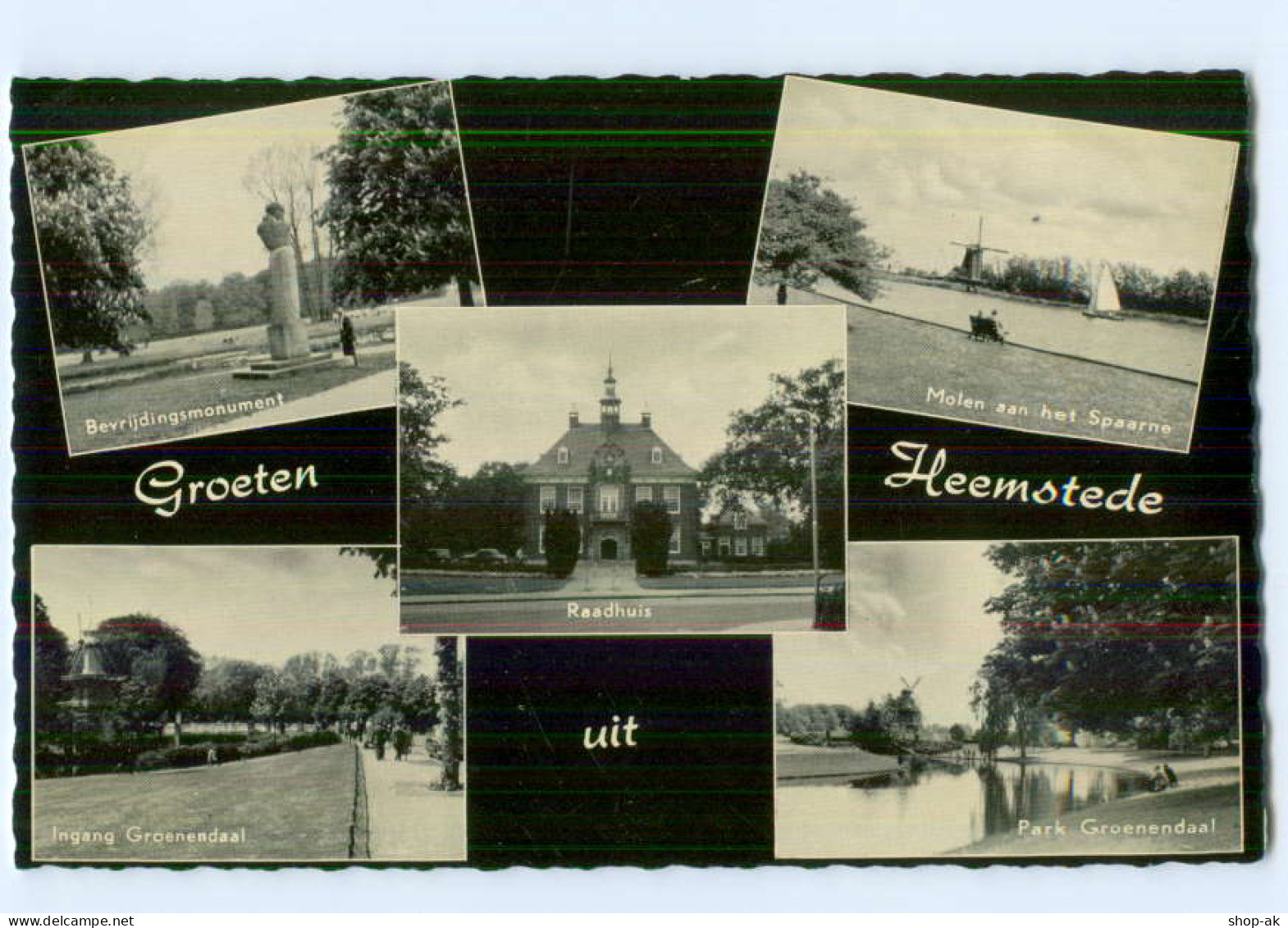 T7914/ Groeten Uit Heemstede AK Ca. 1955 Niederlande - Otros & Sin Clasificación