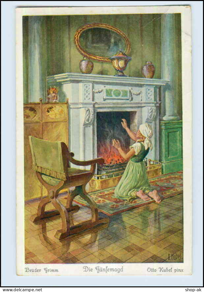 W7Q62/ Märchen AK Die Gänsemagd 1934 - Fairy Tales, Popular Stories & Legends