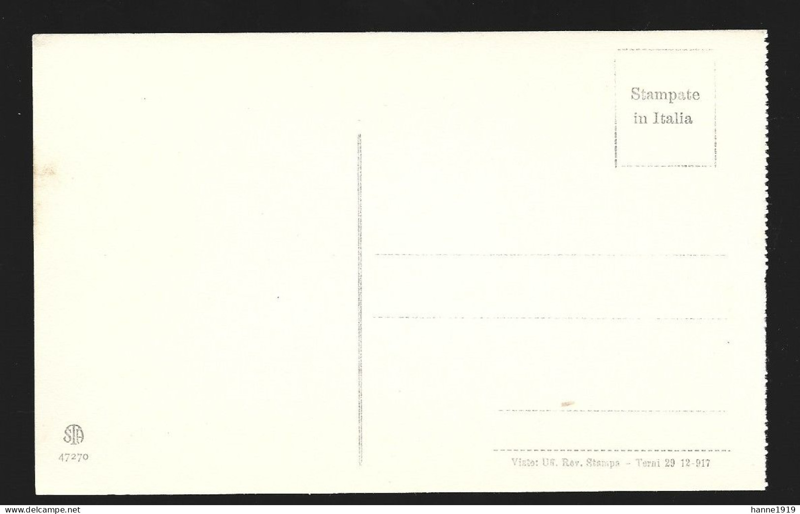 Terni Cascata Delle Marmore Poste Italiane 1921 Cachet Terni Htje - Terni