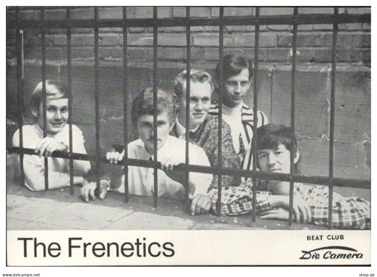 Y28880/ The Frenetics  Beat- Popgruppe Autogrammkarte 60er  - Singers & Musicians