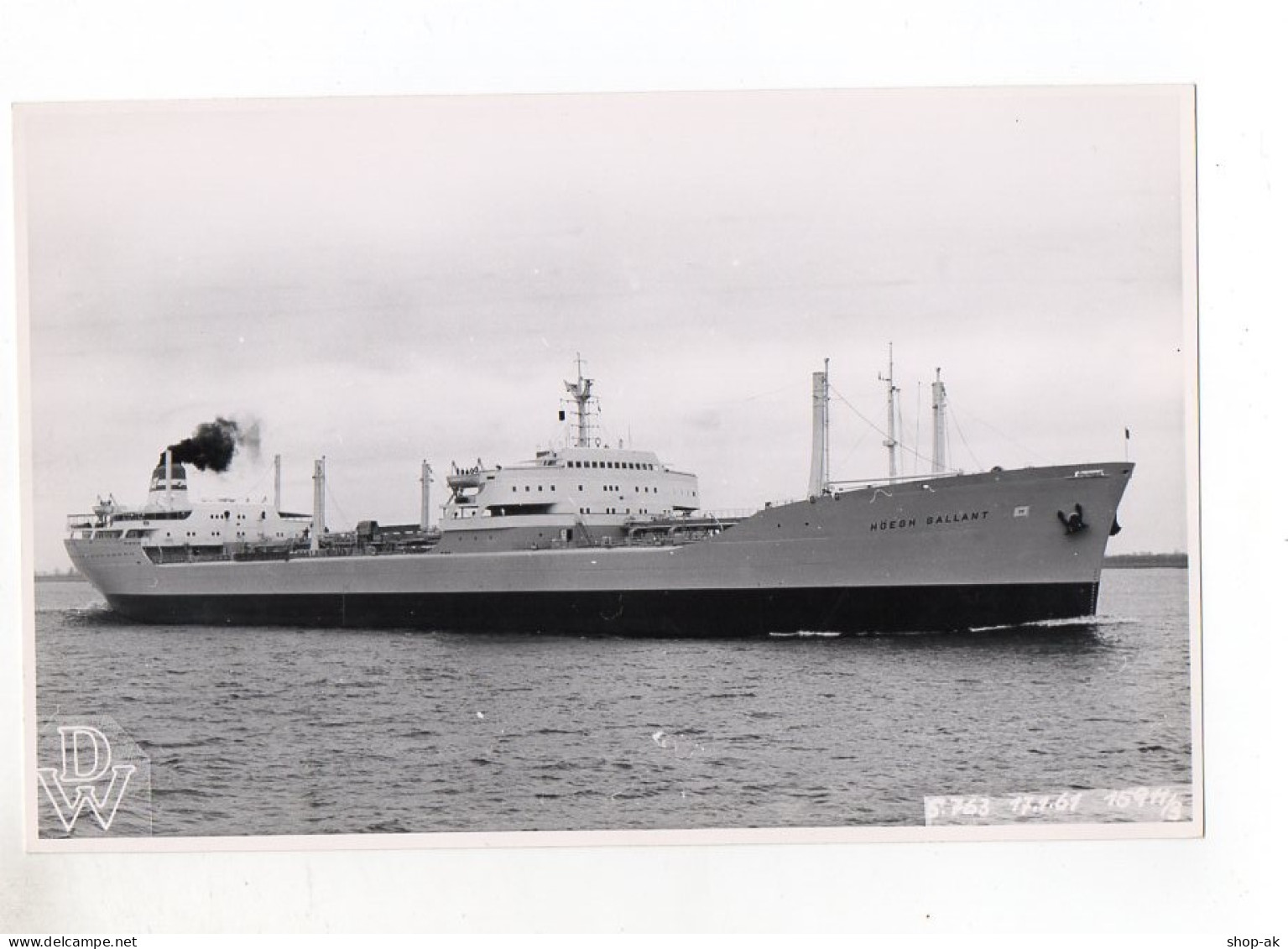 C1249/ Frachter Handelsschiff  Höegh Gallant Foto 1961 22,5 X 14,5 - Koopvaardij
