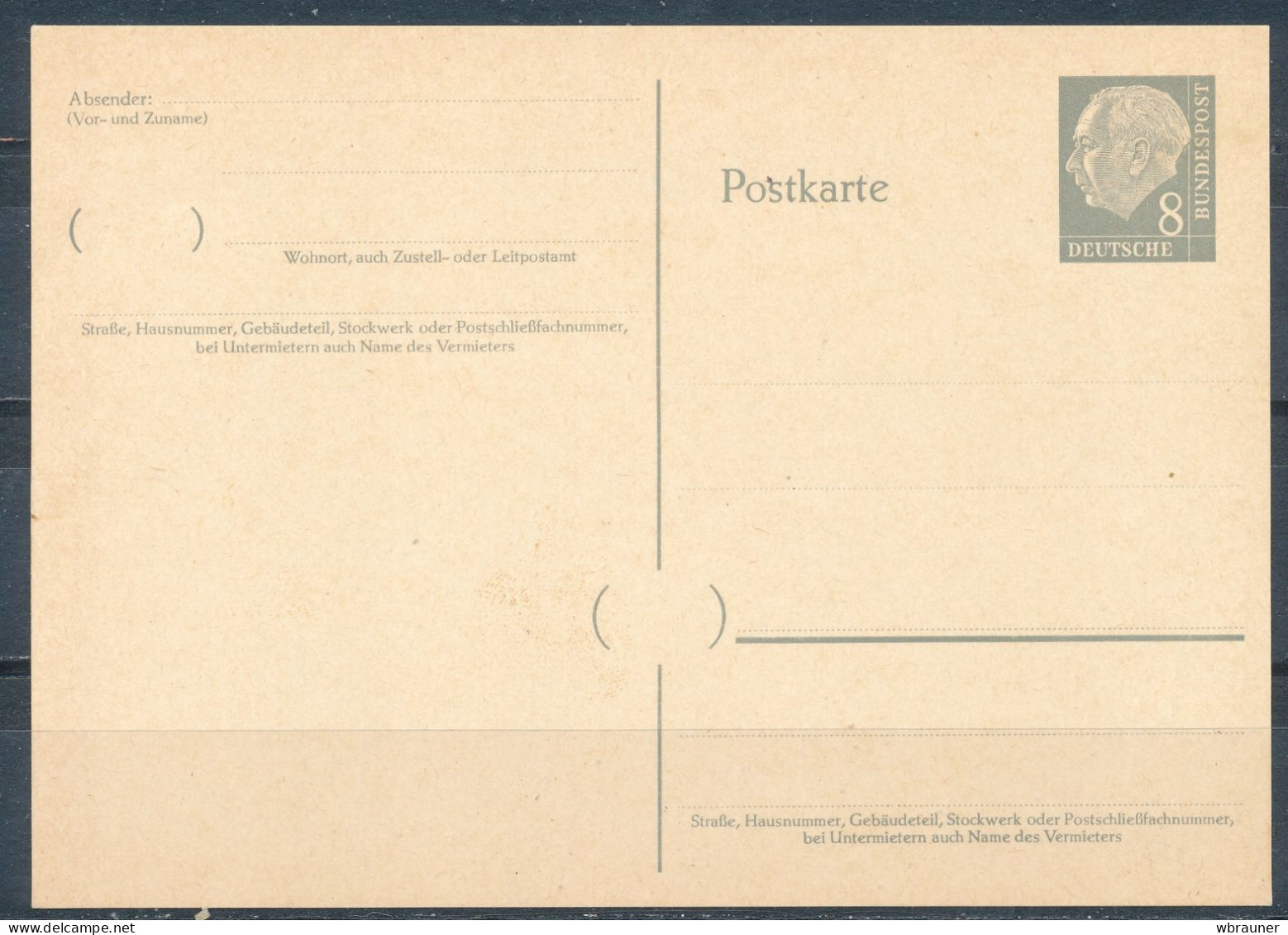 Bund Ganzsache P 30 Ungebraucht - Postcards - Mint