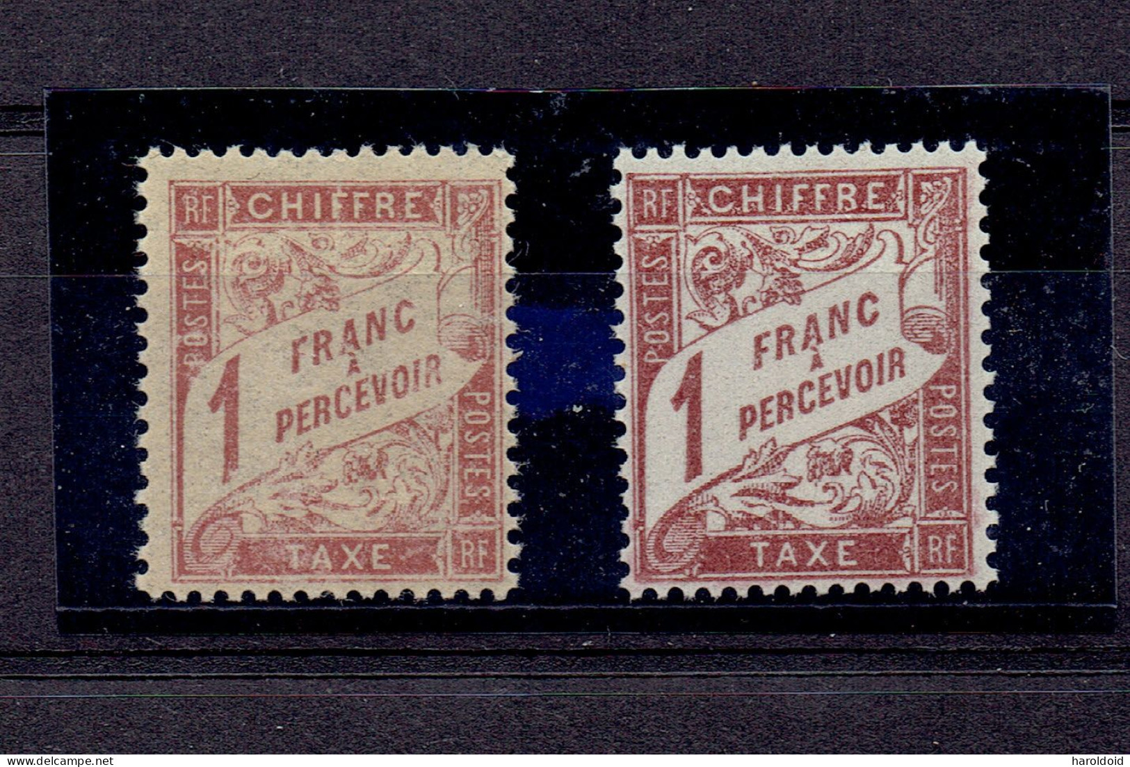 TAXE - N°40 - 40"a" ** MNH TTB - 1859-1959 Neufs