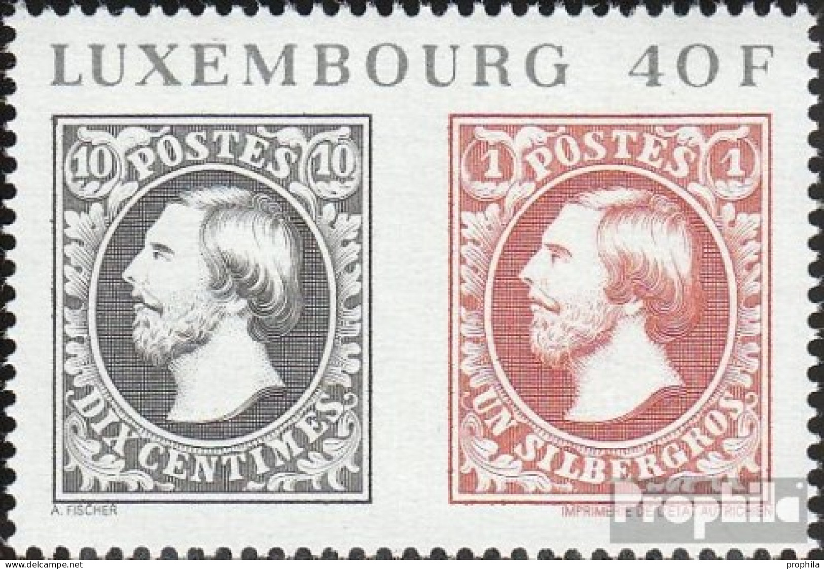 Luxemburg 951 (kompl.Ausg.) Postfrisch 1977 Luxemburger Briefmarken - Ungebraucht