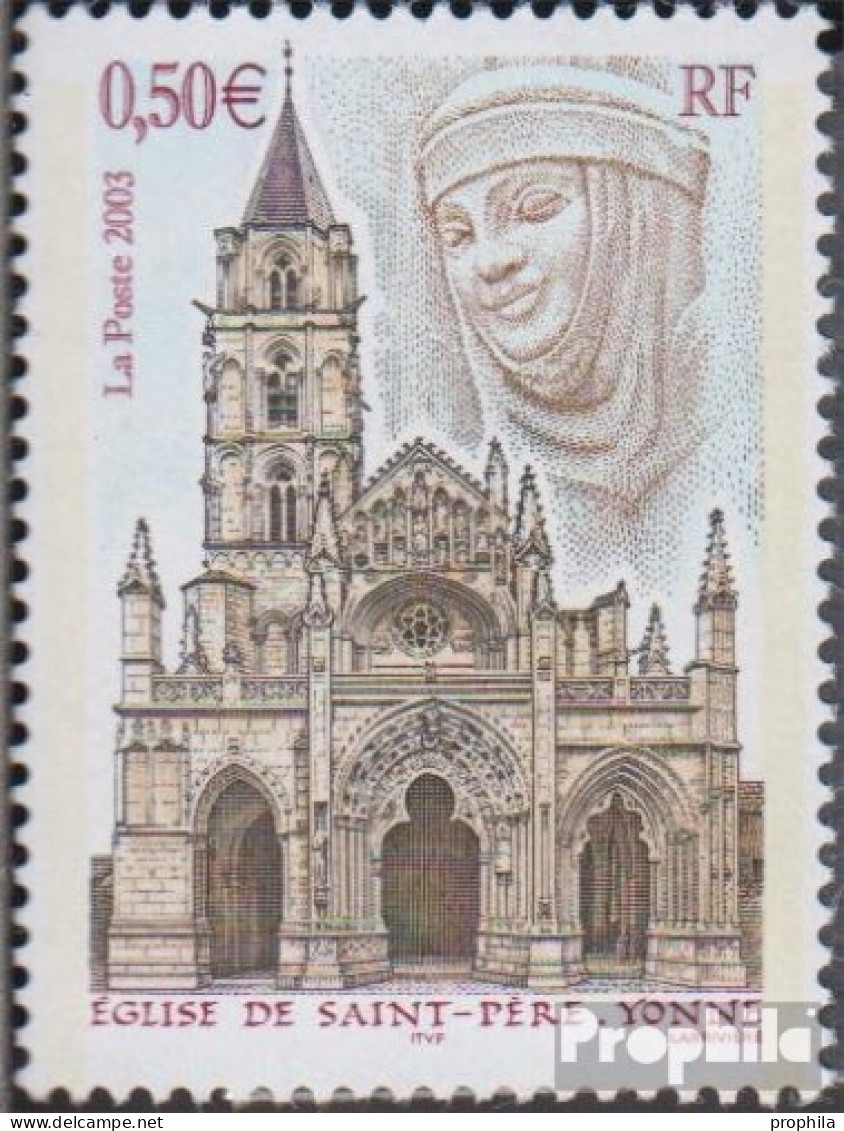 Frankreich 3728 (kompl.Ausg.) Postfrisch 2003 Tourismus - Neufs