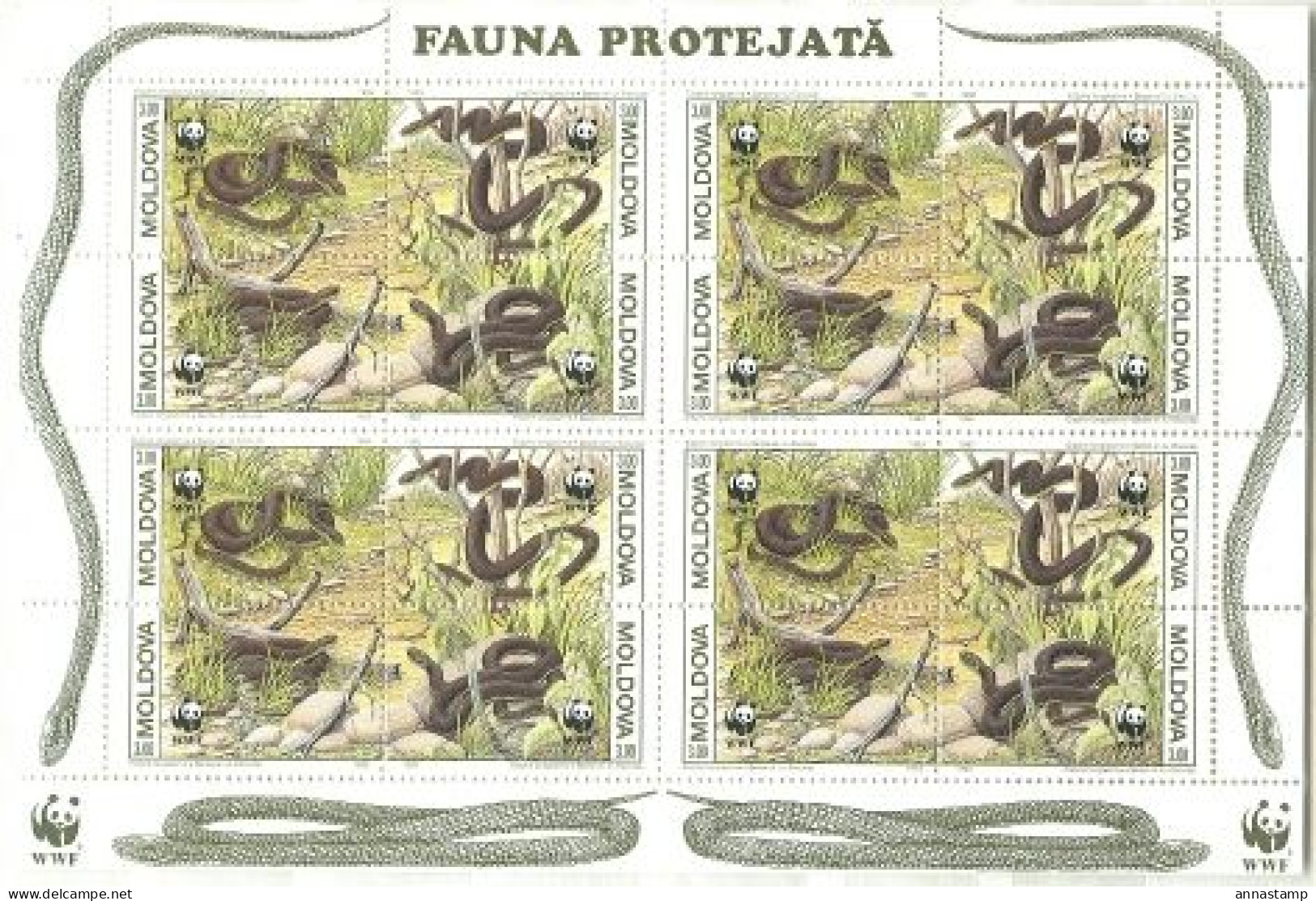 Moldova 3 MNH Minisheets - Unused Stamps