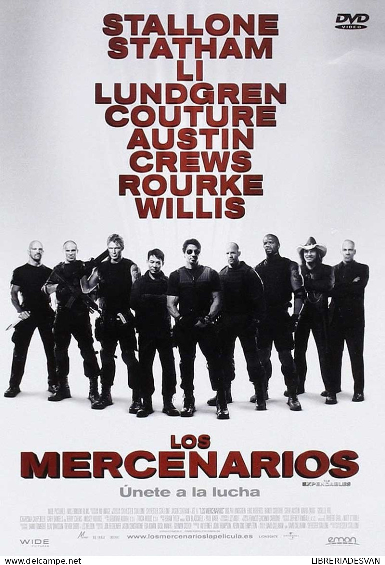 Los Mercenarios. DVD - Other & Unclassified