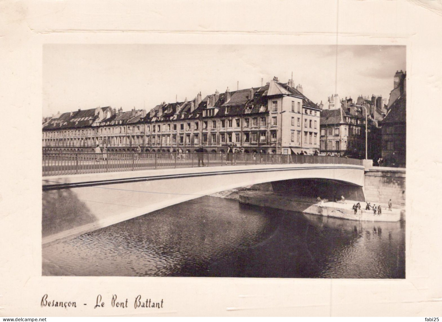 BESANCON LE PONT BATTANT QUAI VAUBAN - Besancon