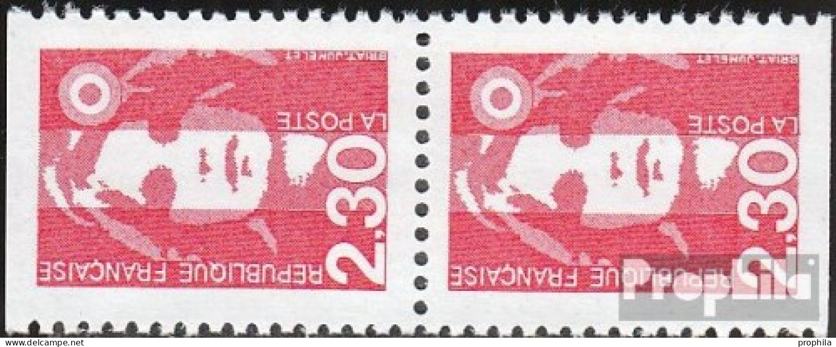 Frankreich 2751Do/Du Paar (kompl.Ausg.) Postfrisch 1989 Marianne - Unused Stamps