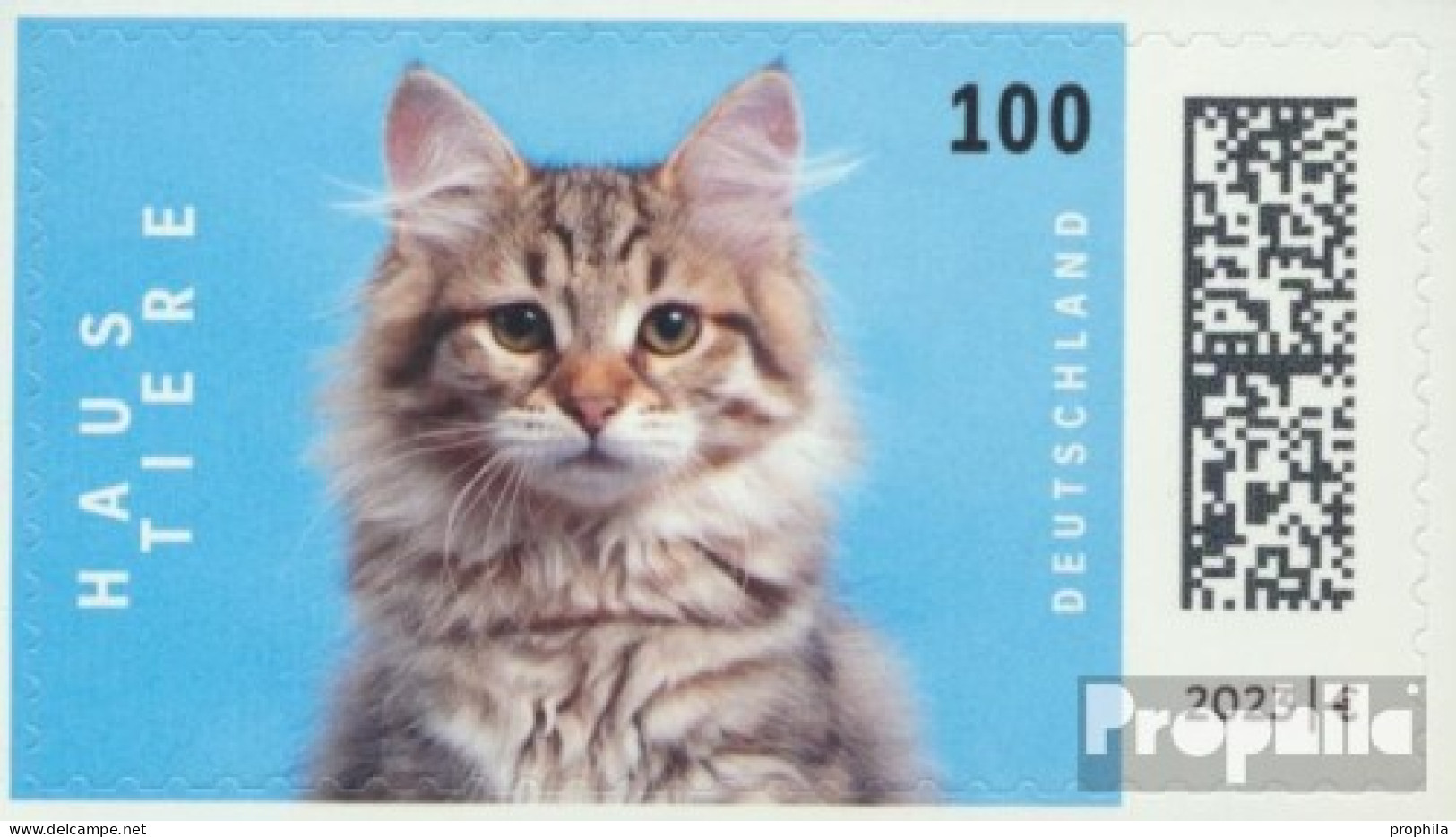 BRD 3751 (kompl.Ausg.) Selbstklebende Ausgabe Postfrisch 2023 Katze - Unused Stamps