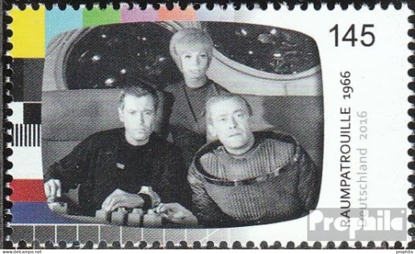 BRD 3260 (kompl.Ausg.) Postfrisch 2016 Fernsehlegenden - Raumpatrouille - Unused Stamps