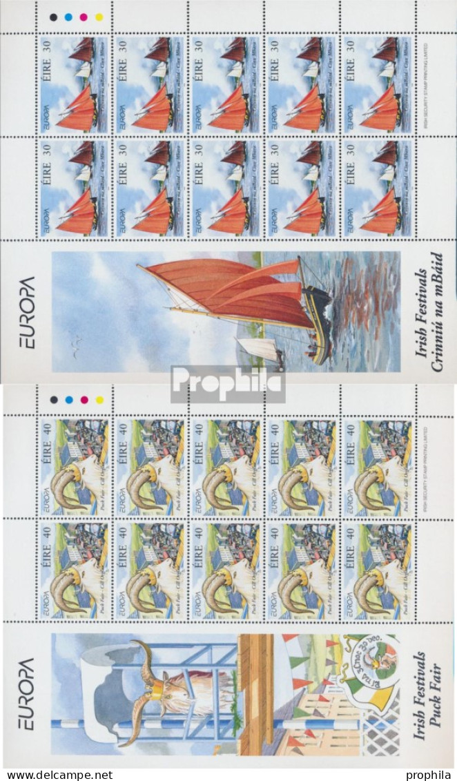 Irland 1068Klb-1069Klb Kleinbogen (kompl.Ausg.) Postfrisch 1998 Nationale Fest Und Feiertage - Unused Stamps