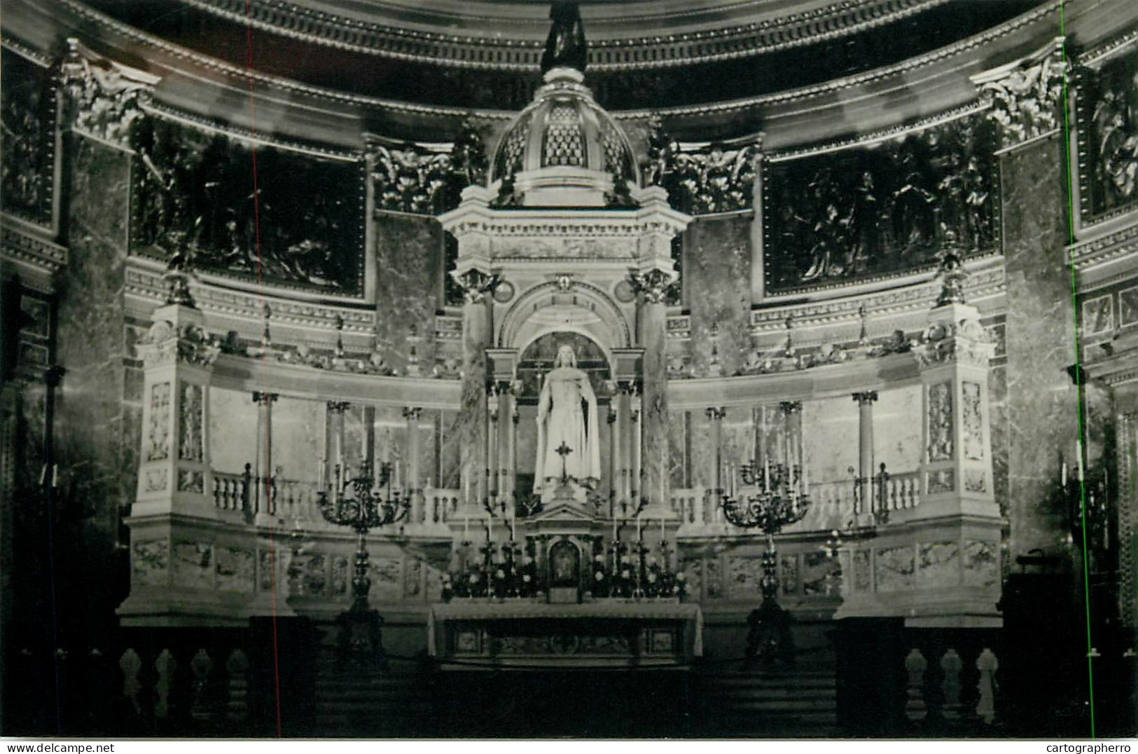 Hungary Budapest St Stephans Basilica High Altar Interior View - Hongrie