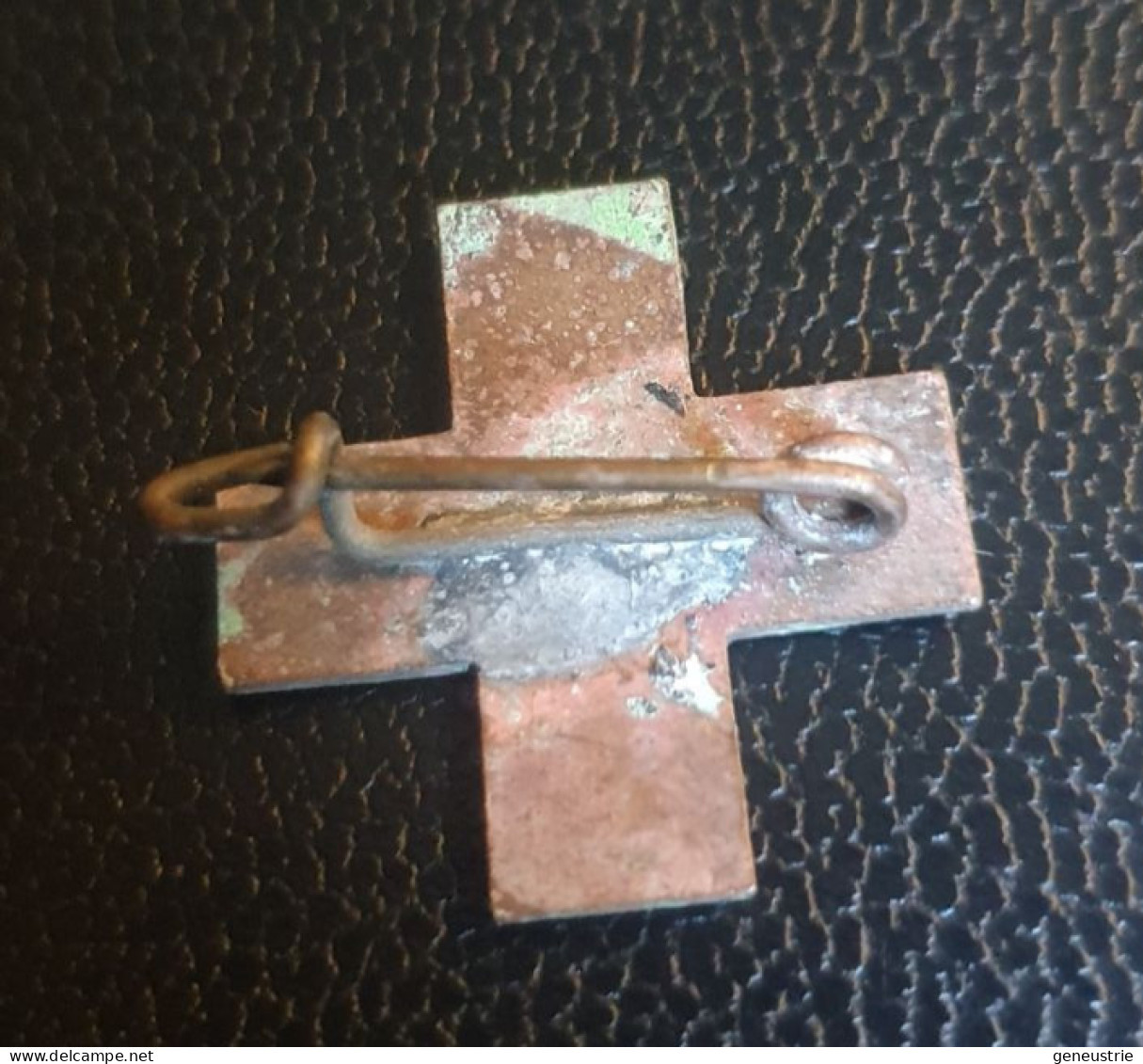 WWI Rare Broche Insigne D'infirmière 14/18 Garantie D'origine "Croix Rouge - Red Cross" Poilu / Tranchées WW1 - 1914-18