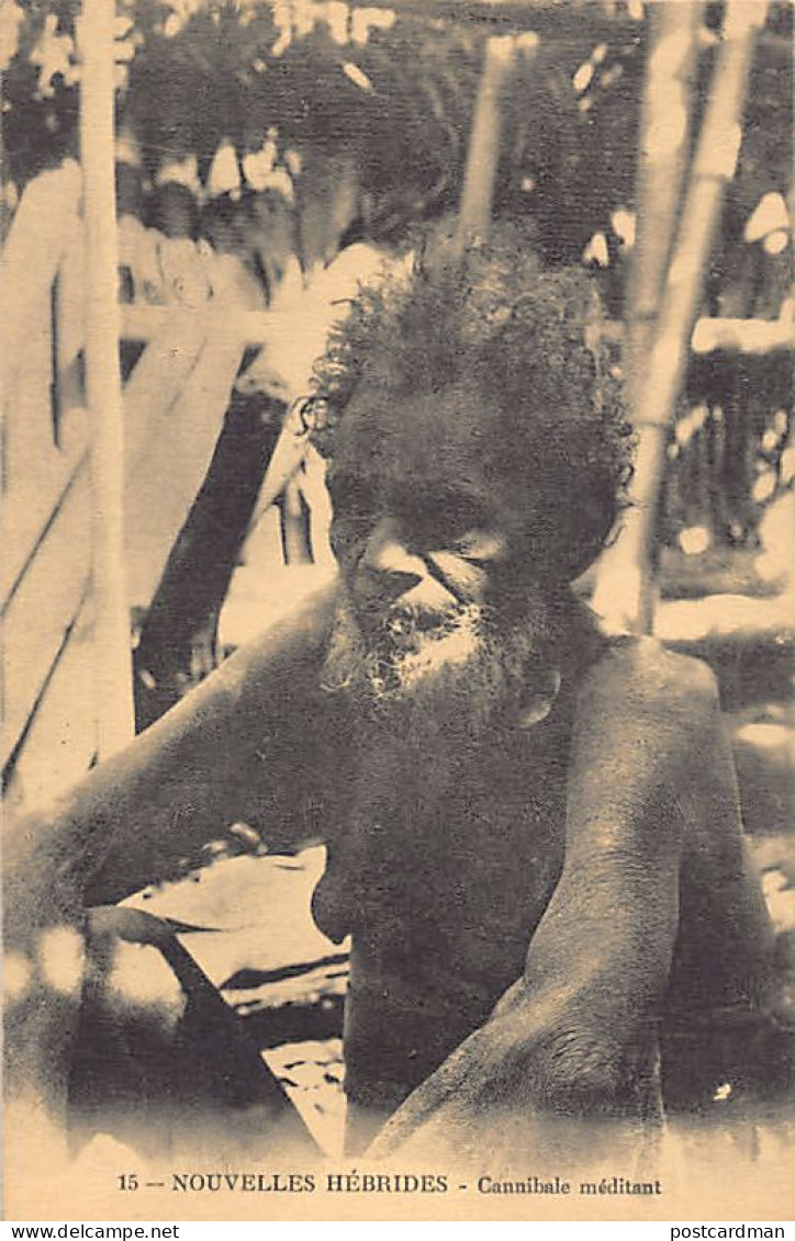 Vanuatu - New Hebrides - Meditating Cannibal - Publ. UNIS 15 - Vanuatu