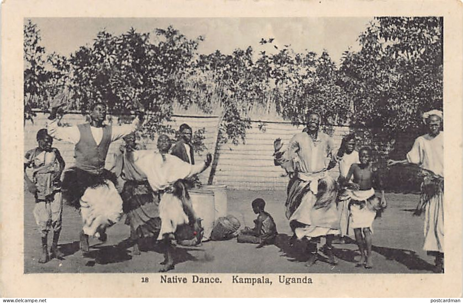 Uganda - KAMPALA - Native Dance - Publ. Alfred Lobo 18 - Oeganda