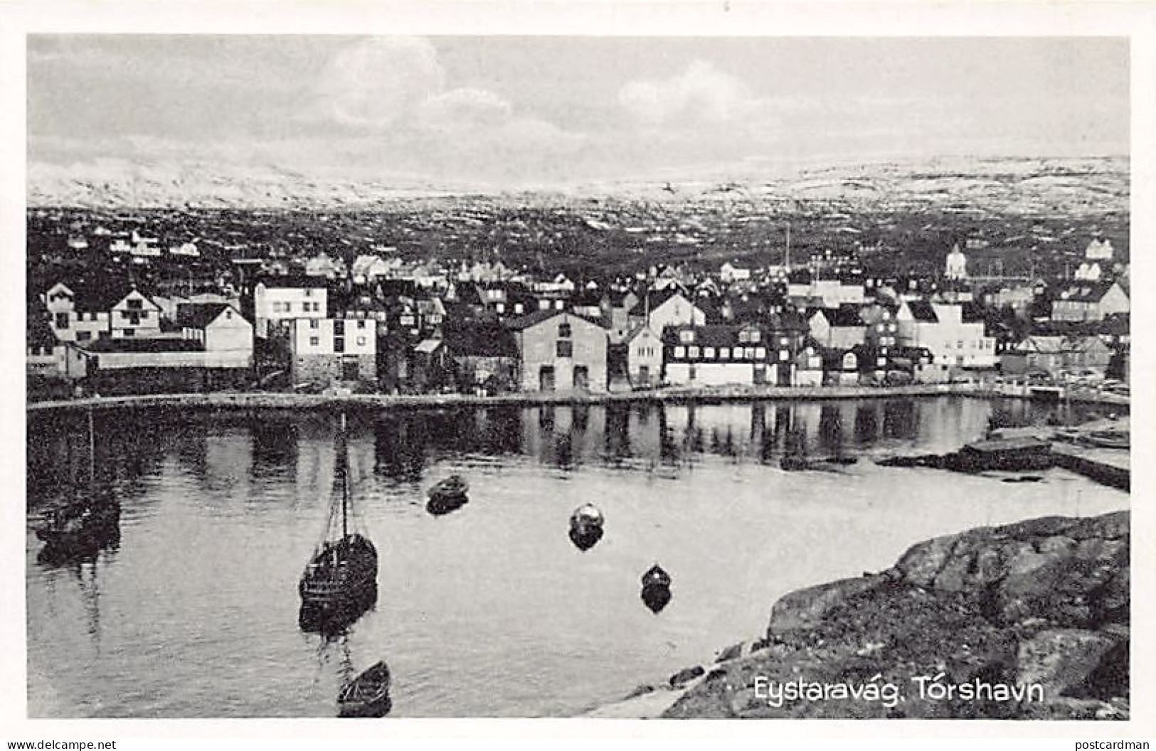 Faroe - TÓRSHAVN - Eystaravág - Publ. Jacobsens Bokahandil  - Faroe Islands