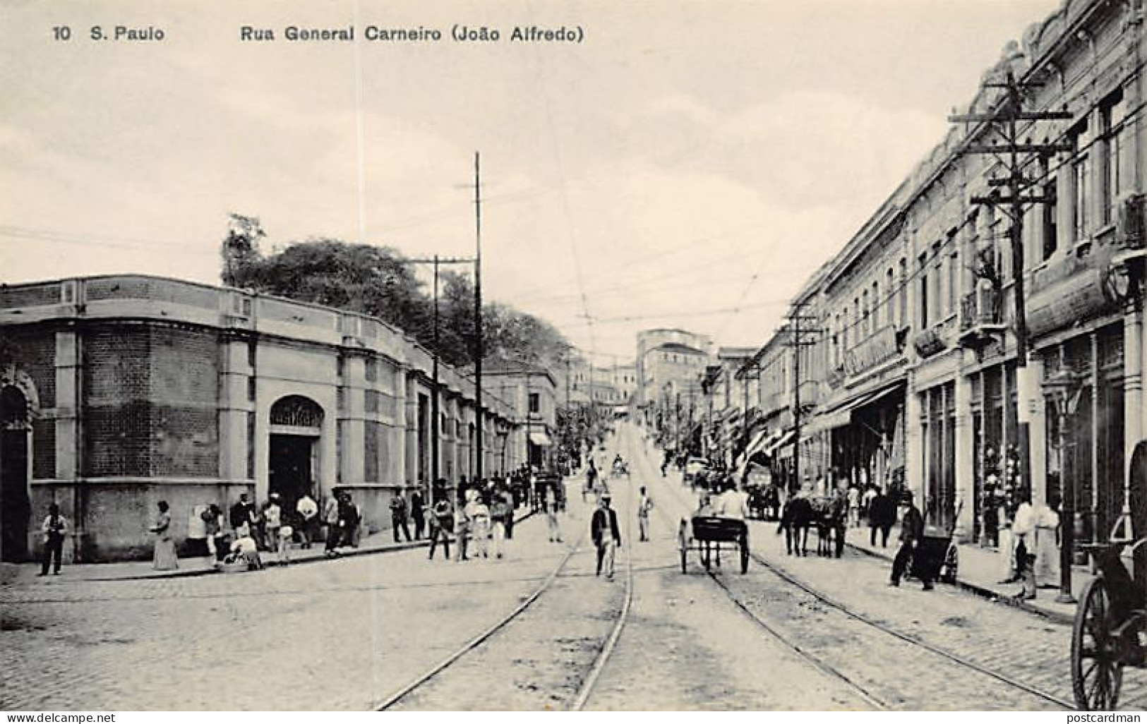 Brasil - SAO PAULO - Rua General Carneiro (Joao Alfredo) - Ed. Typ. Brasil, Rothschild & Co. 10 - São Paulo