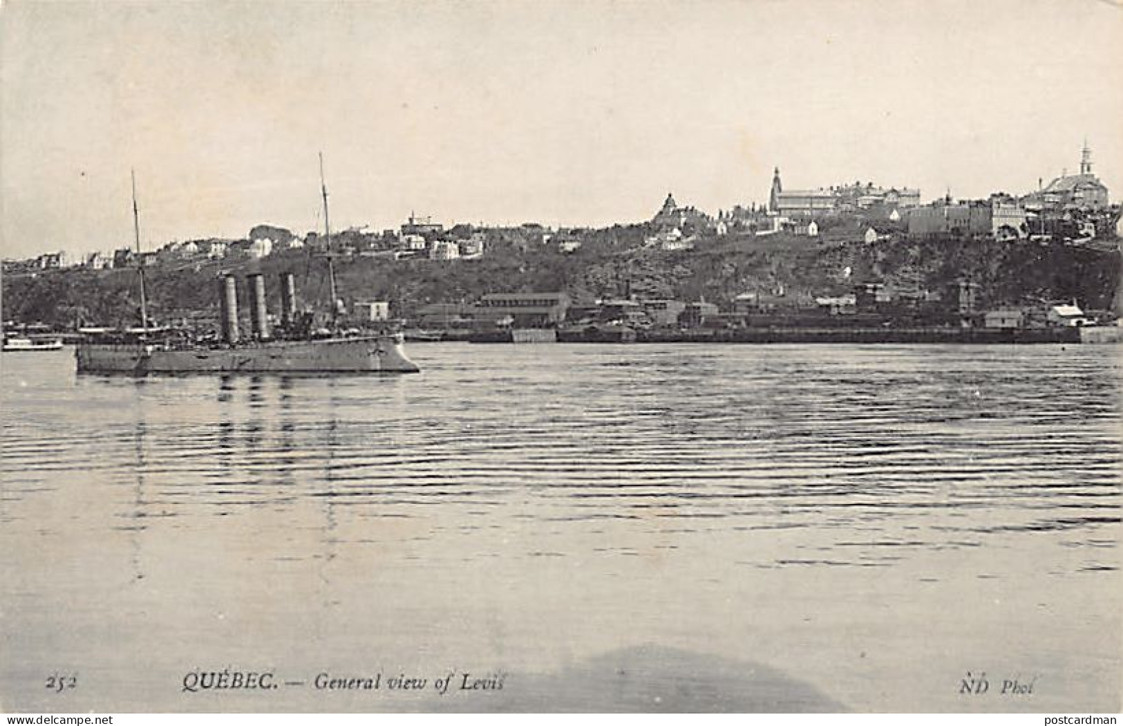 QUÉBEC - General View Of Lévis - Ed. Neurdein ND Phot. 252 - Levis