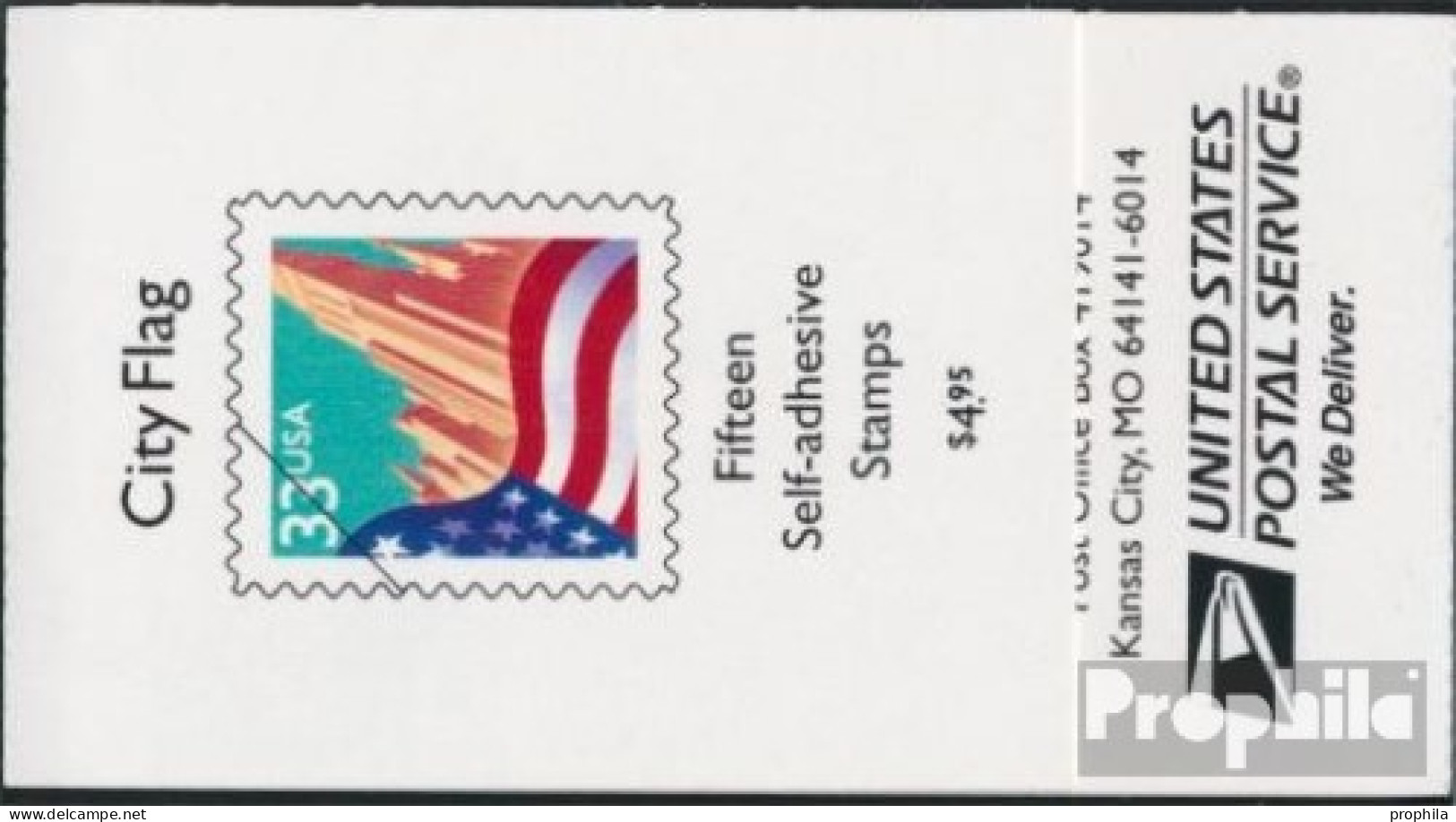 USA MH0-232 (kompl.Ausg.) Postfrisch 1999 Flagge - Unused Stamps