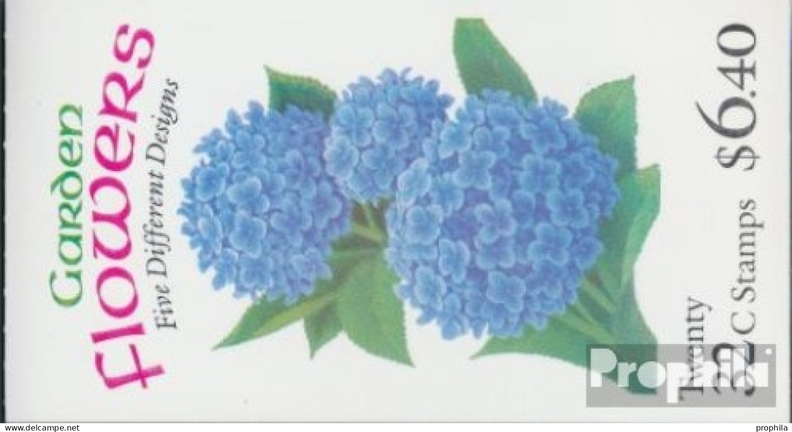 USA MH186 (kompl.Ausg.) Postfrisch 1995 Gartenblumen - Unused Stamps