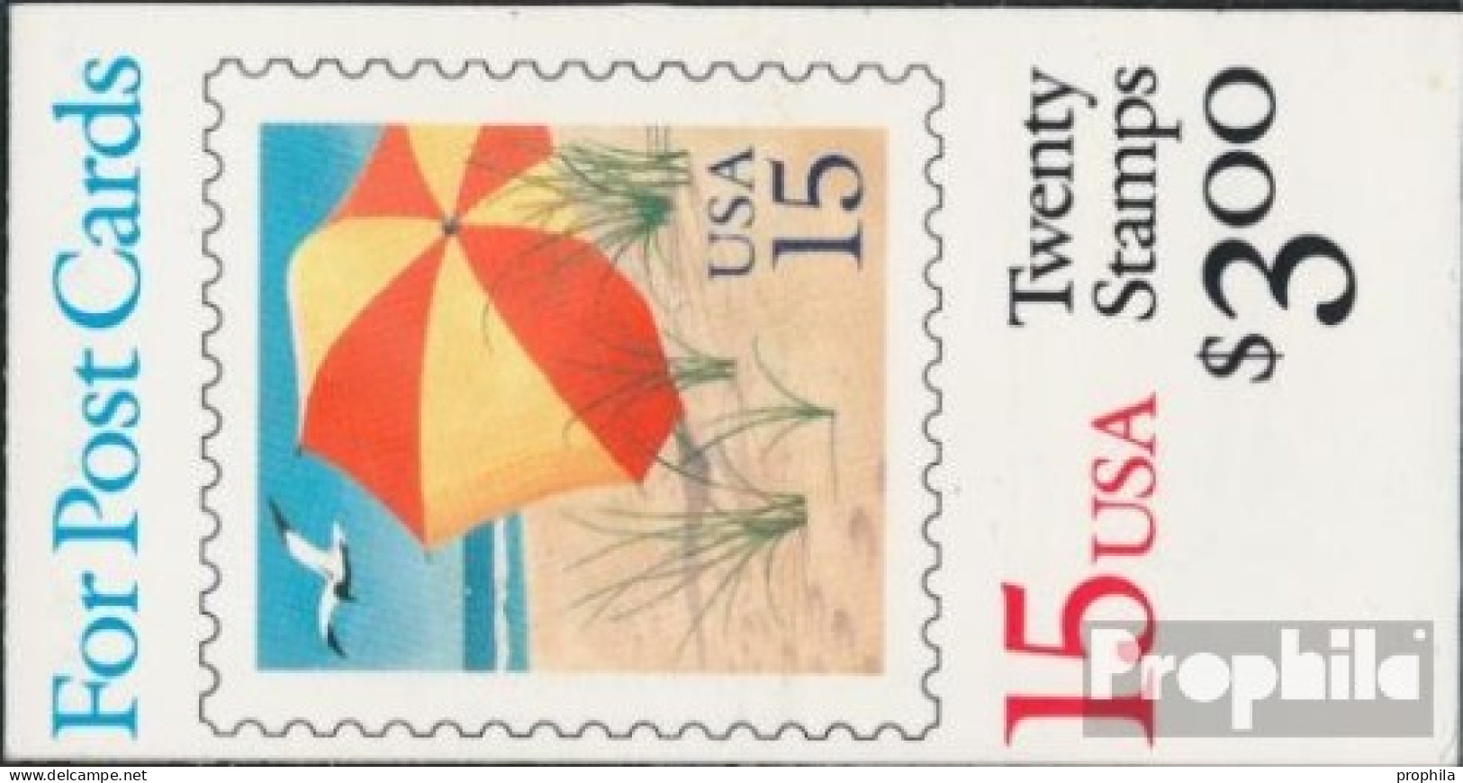 USA MH0-133 (kompl.Ausg.) Postfrisch 1990 Sonnenschirm - Nuevos