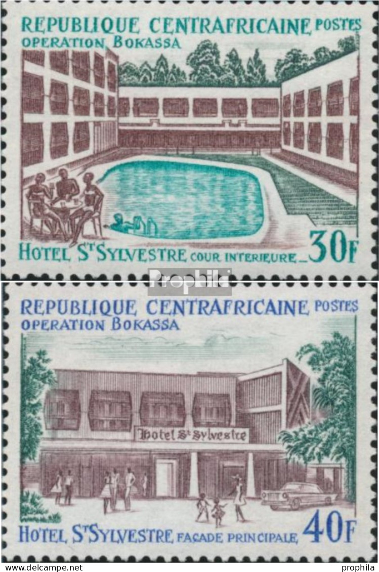 Zentralafrikanische Republik 293-294 (kompl.Ausg.) Postfrisch 1972 Operation Bokassa - Zentralafrik. Republik