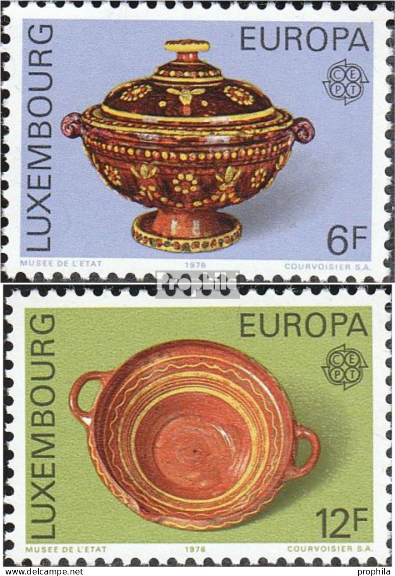 Luxemburg 928-929 (kompl.Ausg.) Postfrisch 1976 Europa - Ungebraucht