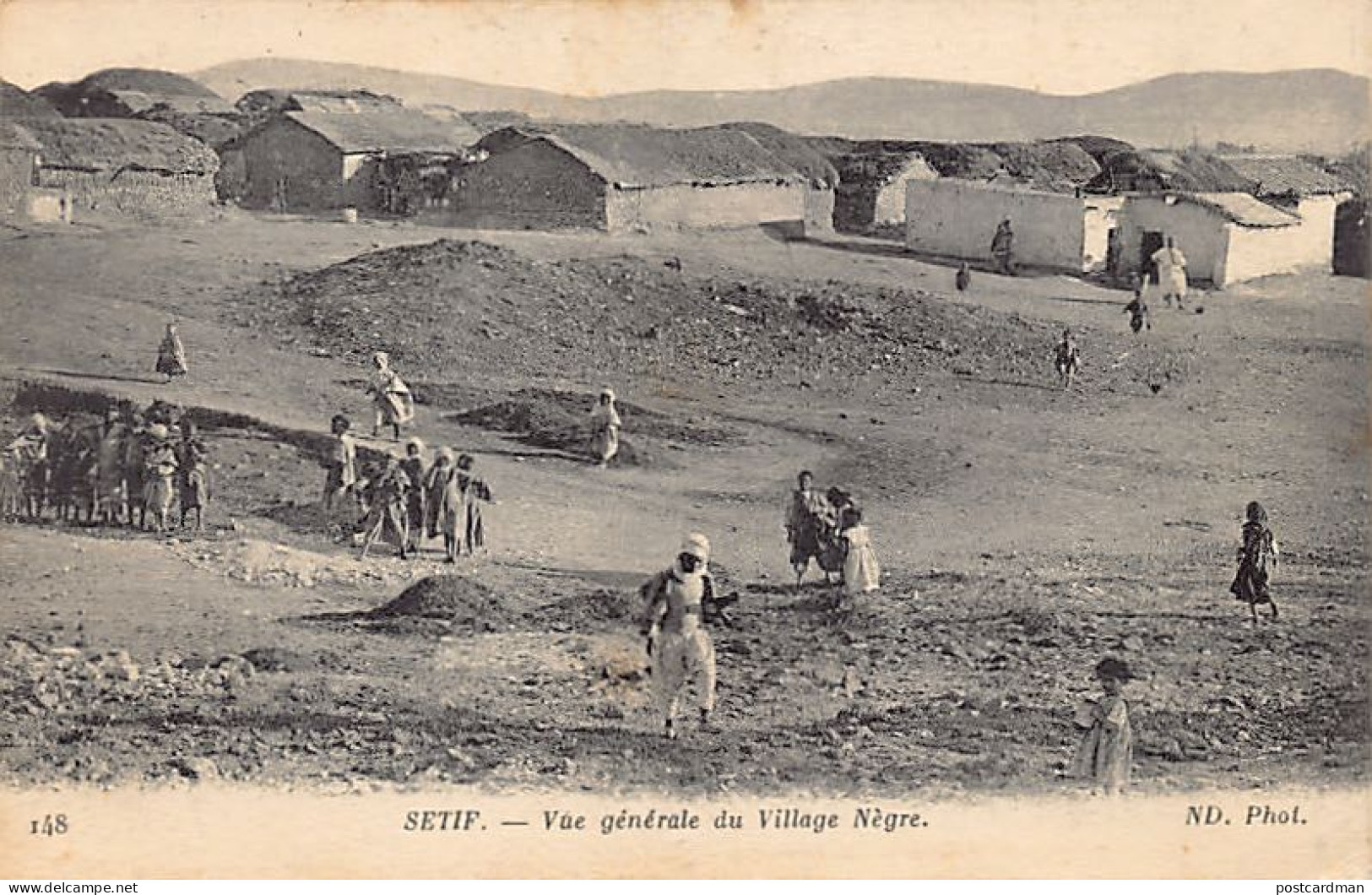 Algérie - SETIF - Vue Générale Du Village Nègre - Ed. ND Phot. Neurdein 148 - Sétif
