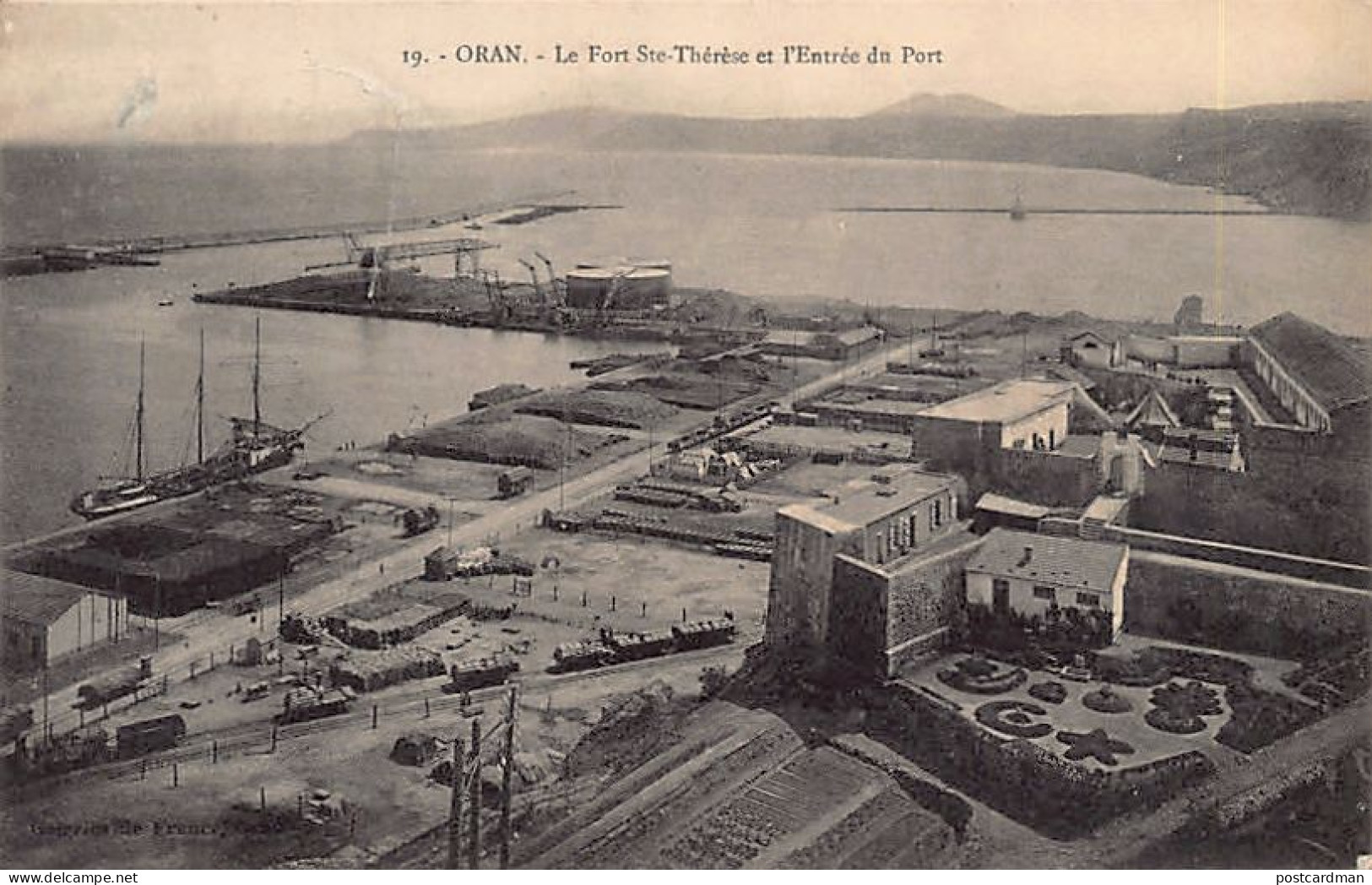 ORAN - Le Fort Sainte-Thérèse Et L'Entrée Du Port - Oran