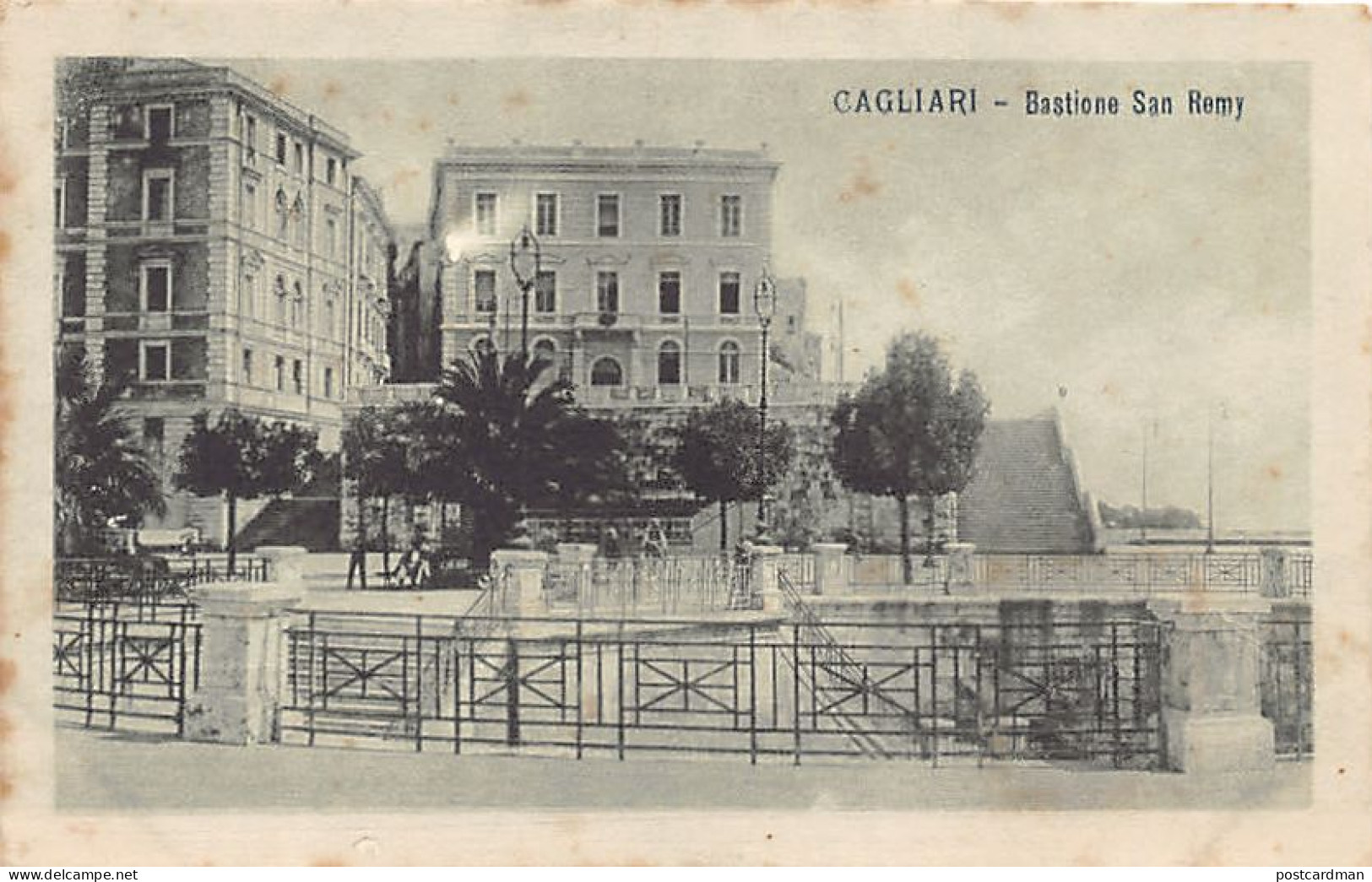 CAGLIARI - Bastione San Remy - Cagliari