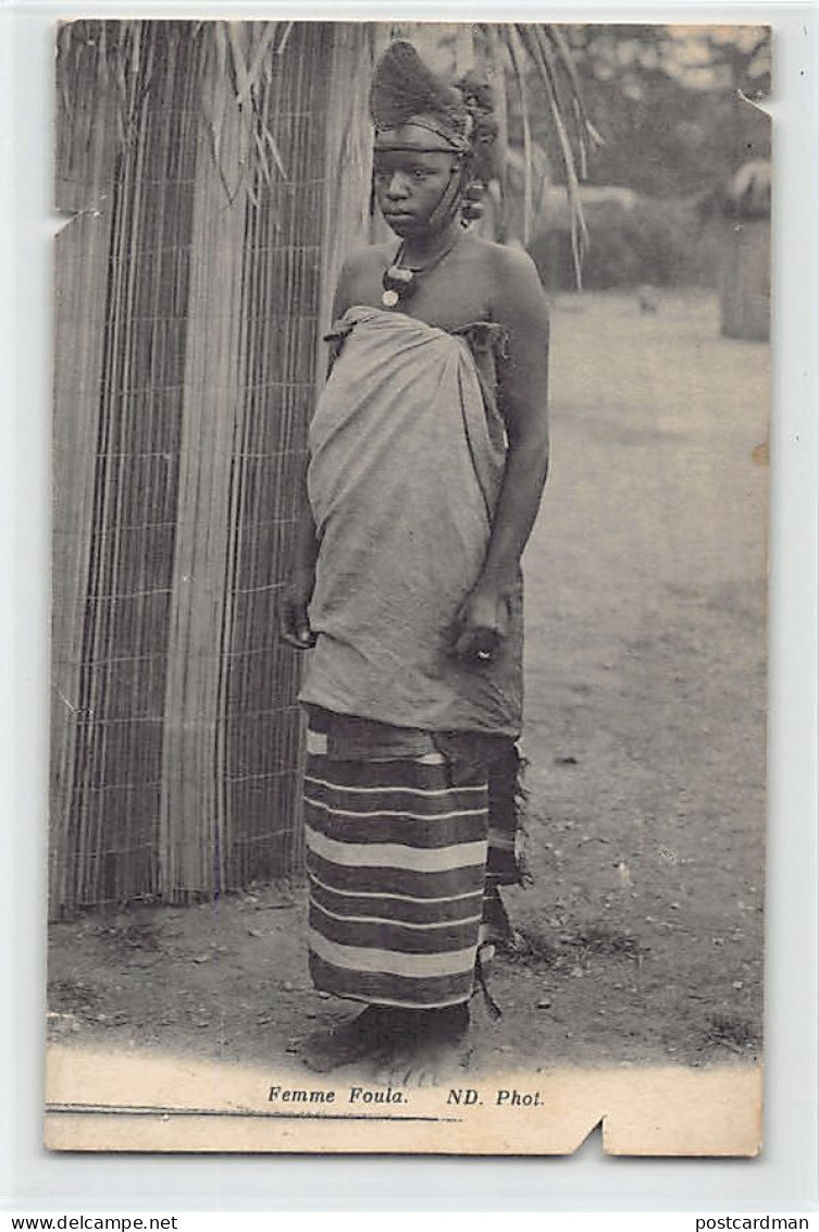 Guinée Conakry - Femme Foula - VOIR LES SCANS POUR L'ÉTAT - Ed. Neurdein ND Phot.  - Frans Guinee
