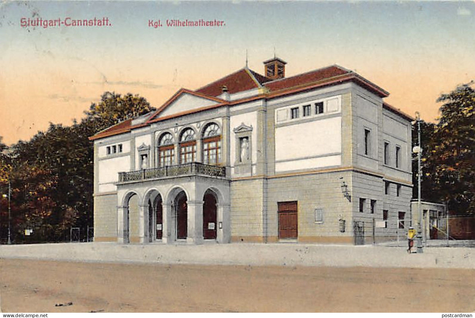 Stuttgart-Cannstatt (BW) Kgl. Wilhelmatheater Verlag Von Hochstetter & Vischer, Stuttgart - Stuttgart