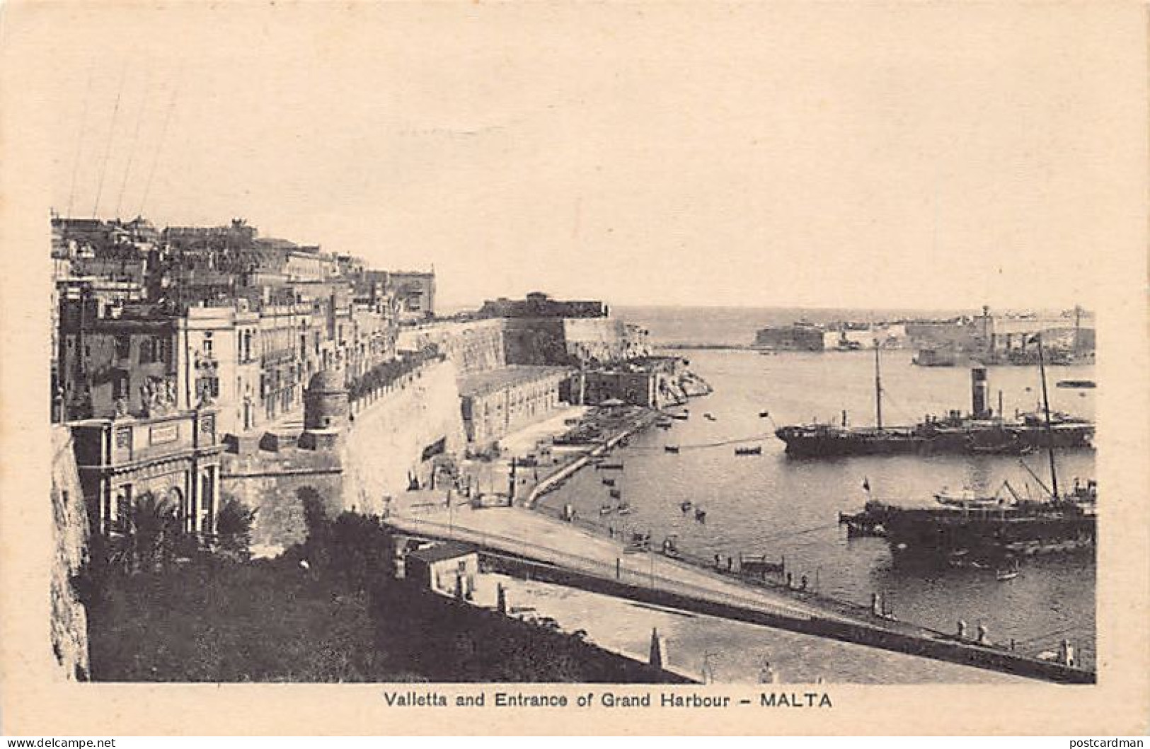 Malta - VALETTA - Entrance Of Grand Harbour - Publ. John Critien 64188 - Malta
